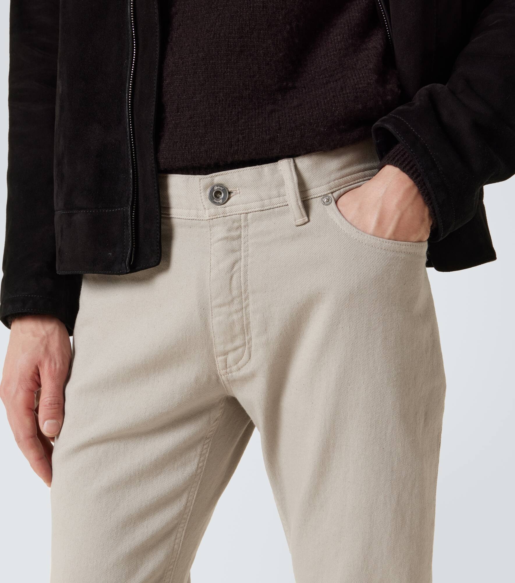 Mid-rise slim jeans - 5