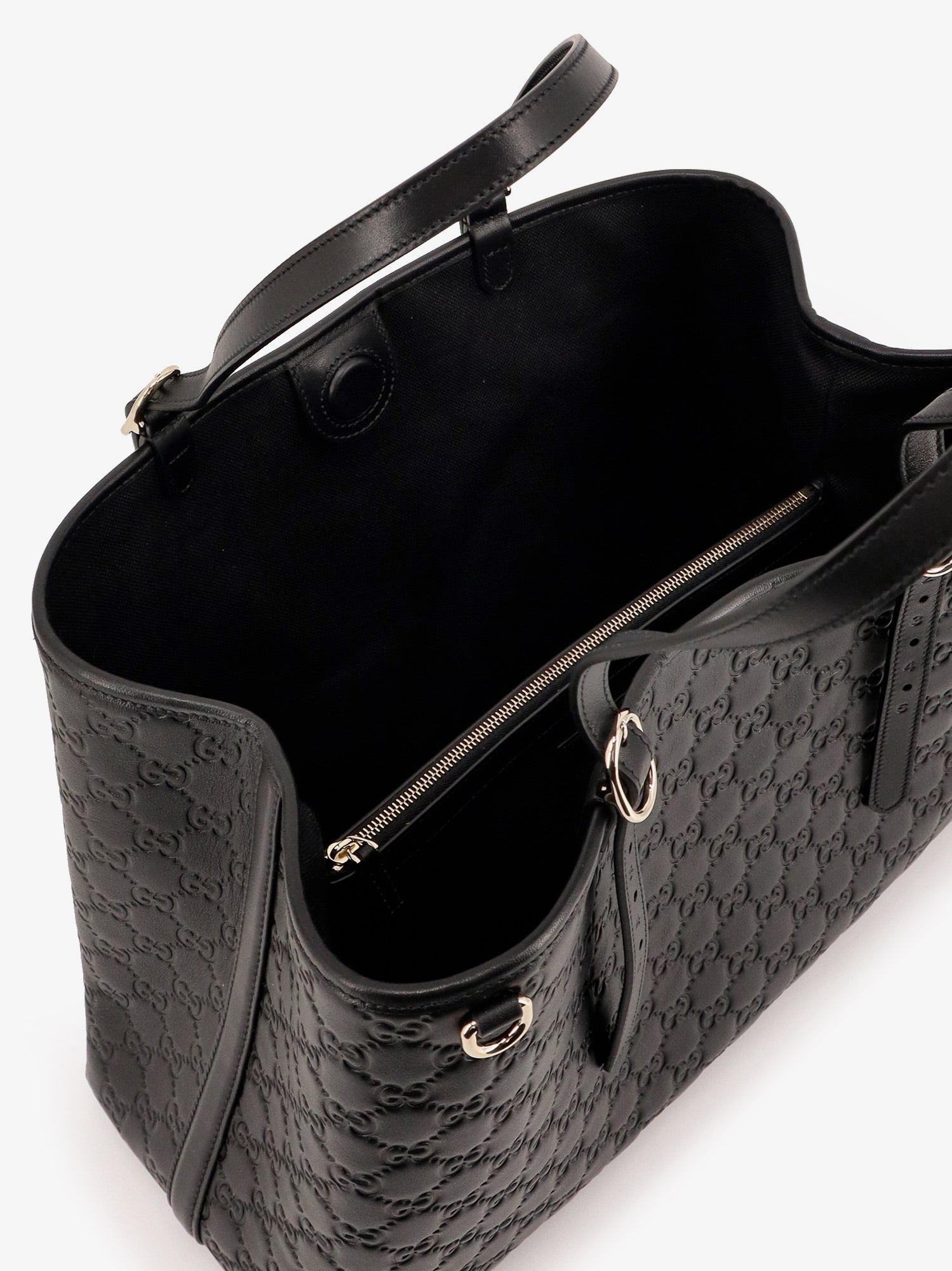 Gucci Gg Emblem Leather Shoulder Bag - 4