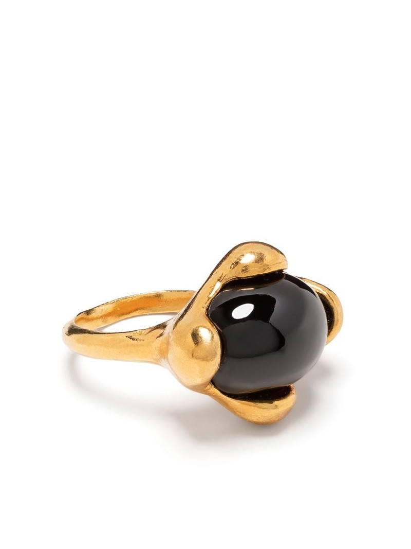 The Burning Desire gold-plated ring 1