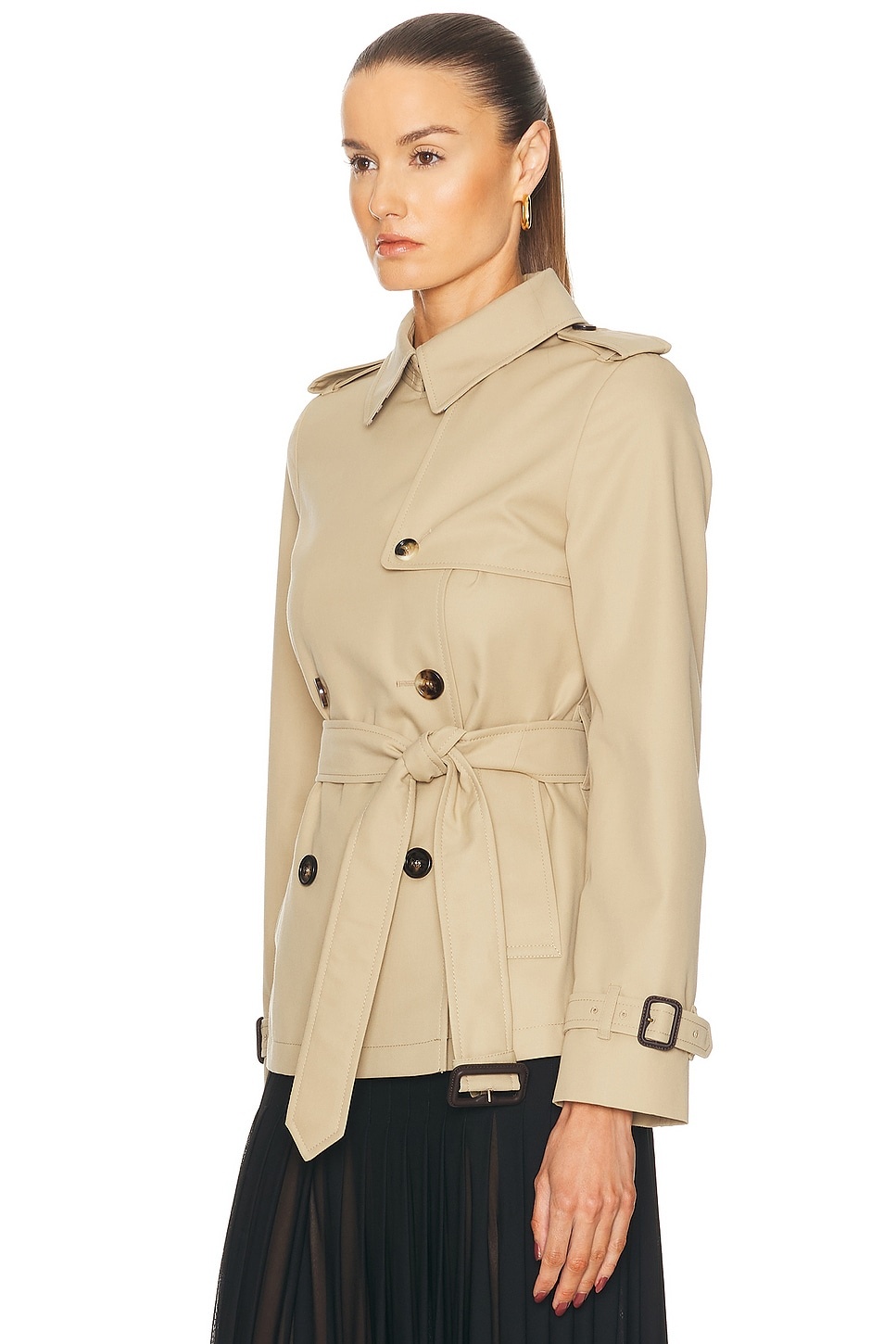 Belted Trench Coat - 2