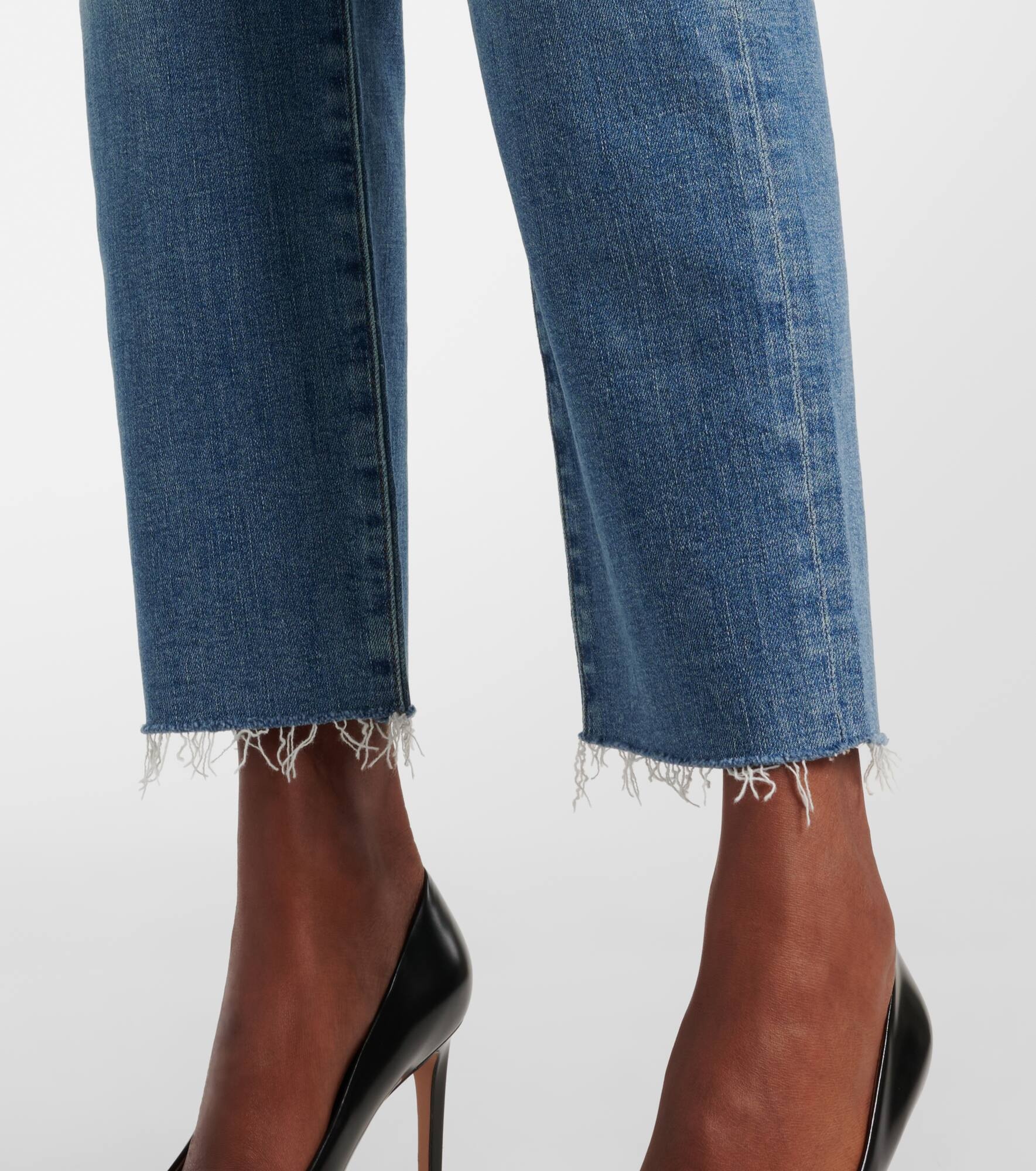 Caia high-rise straight jeans - 6