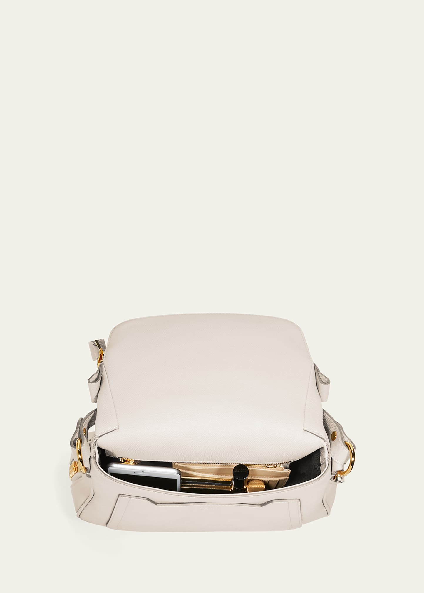Jennifer Medium Grained Leather Shoulder Bag - 5