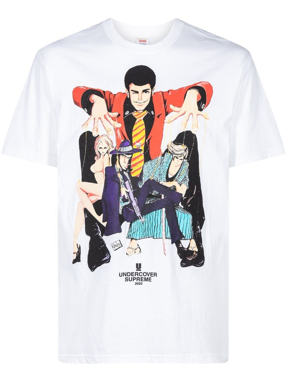 x Undercover Lupin cotton T-shirt - 1