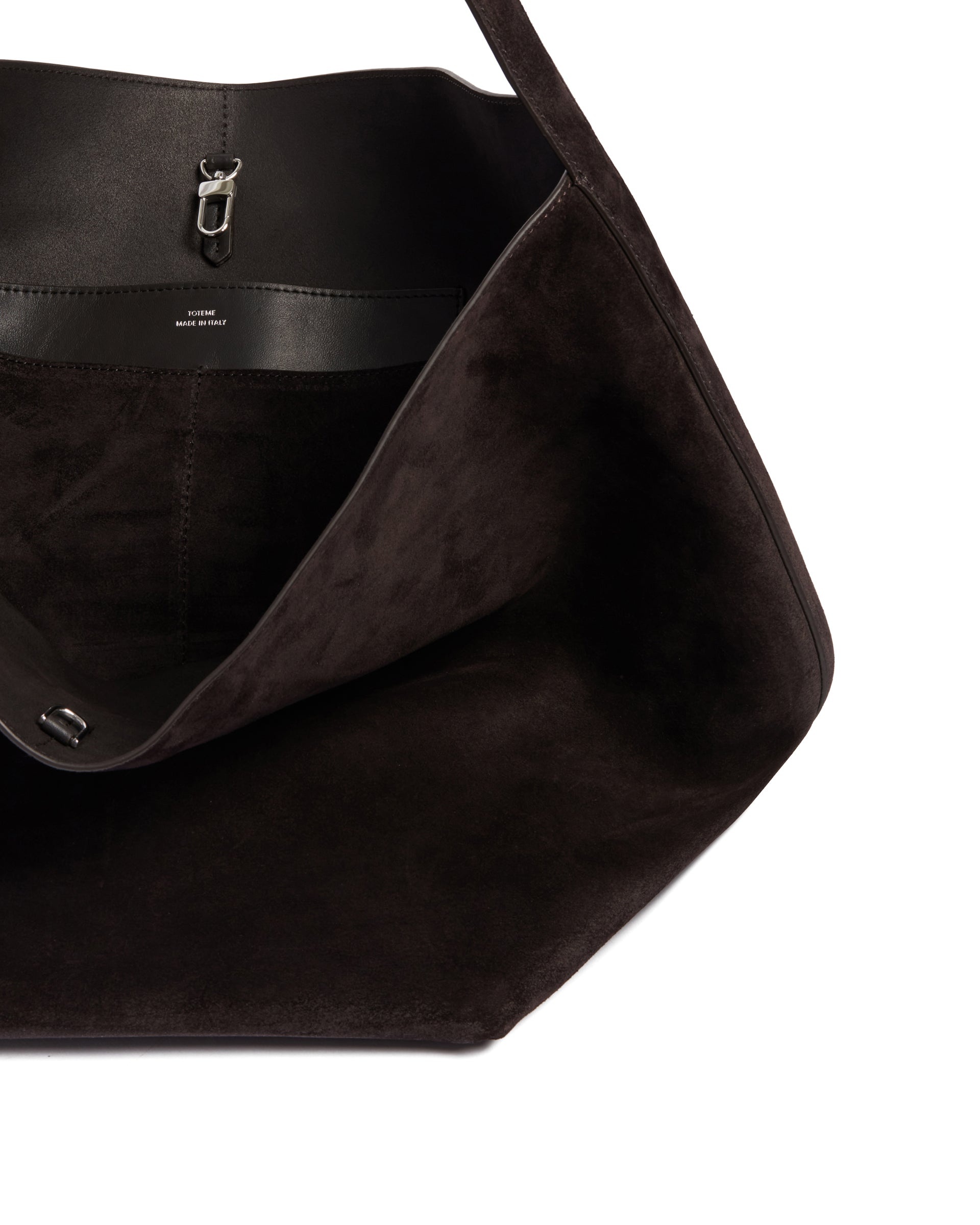 Brown Belted Tote Bag - 5