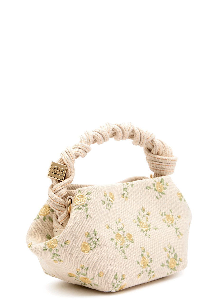 Ganni Bou Mini Canvas top Handle bag - 2