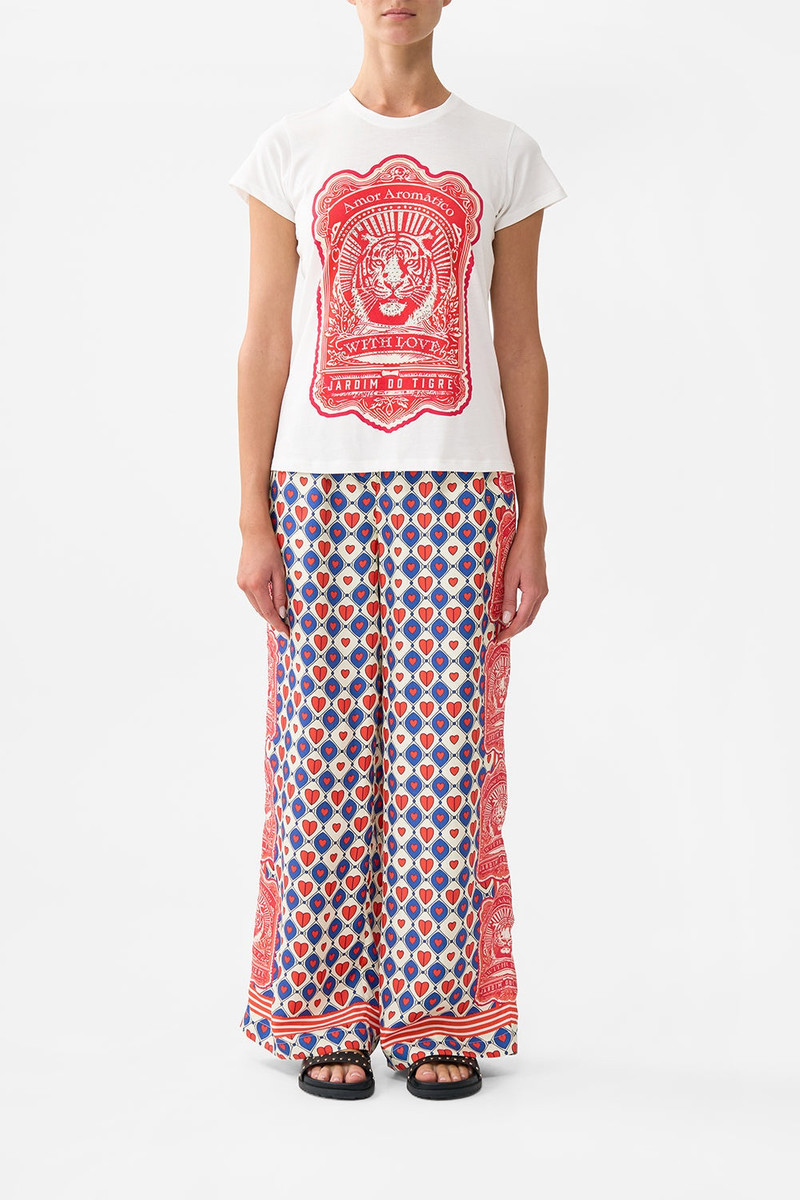 CAMILLA SLIM FIT ROUND NECK T-SHIRT outlook