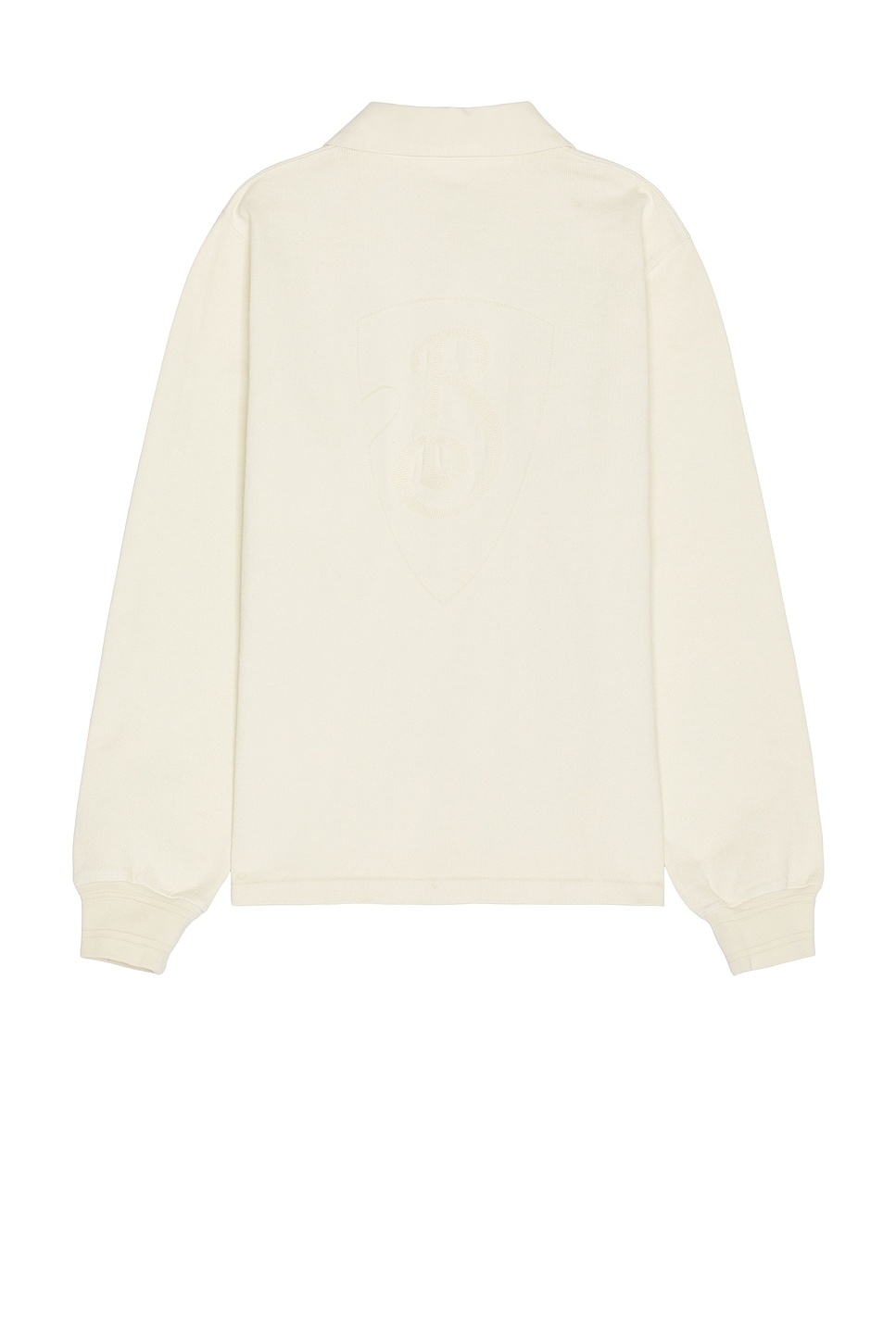 Embroidered B-Shield Rugby Top - 2