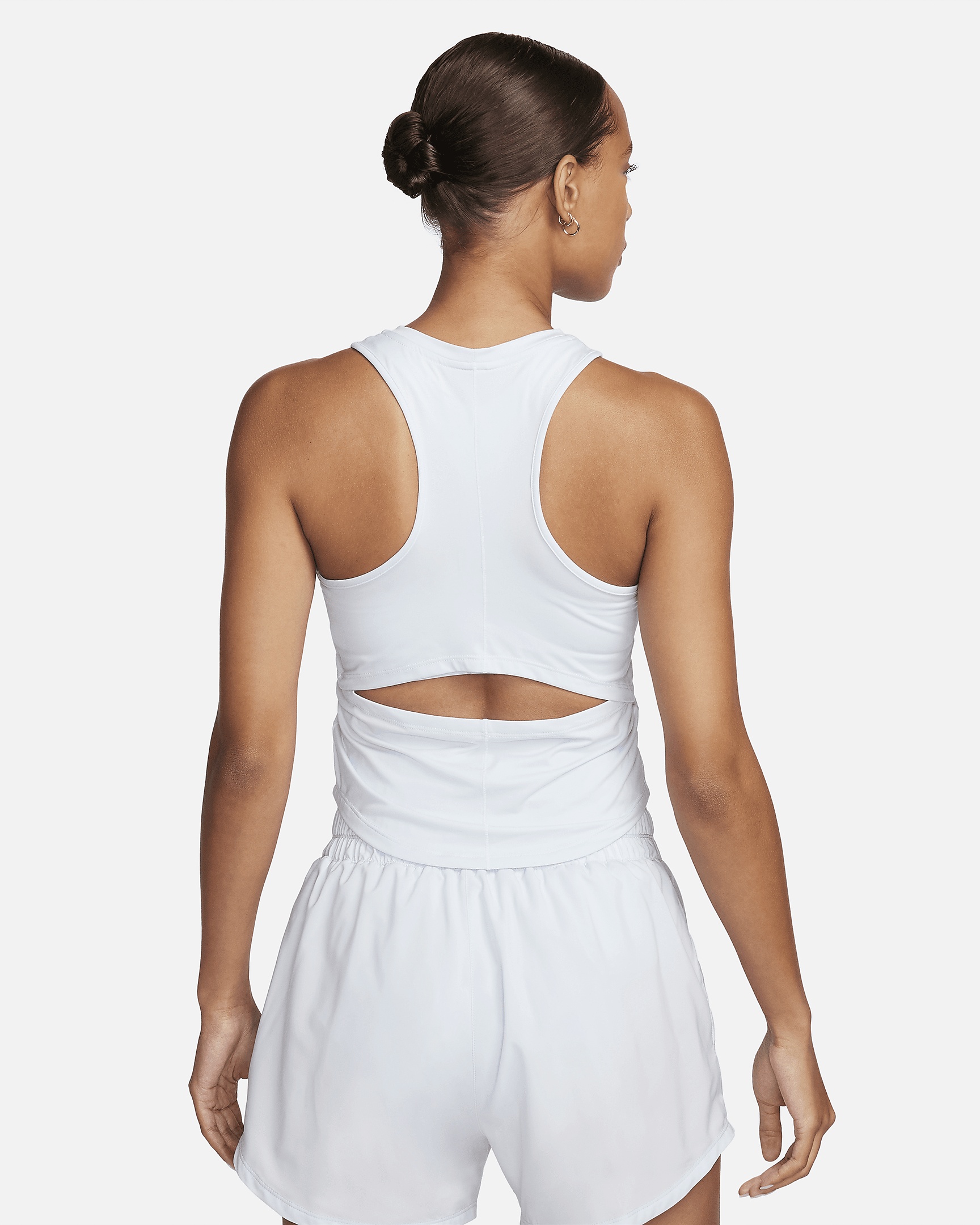 Nike Women's Dri-FIT One Luxe Cropped Tank Top - 2