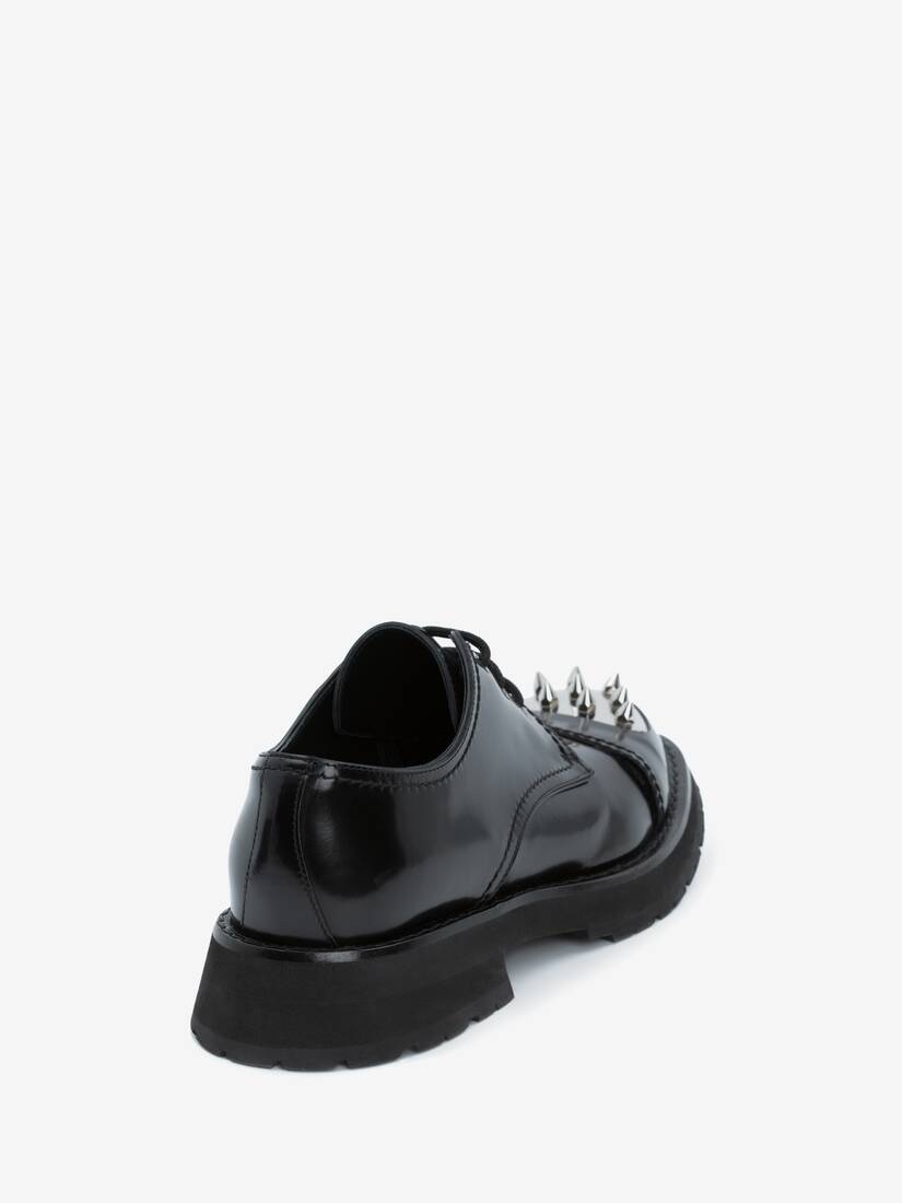 Punk Stud Derby in Black/silver - 3