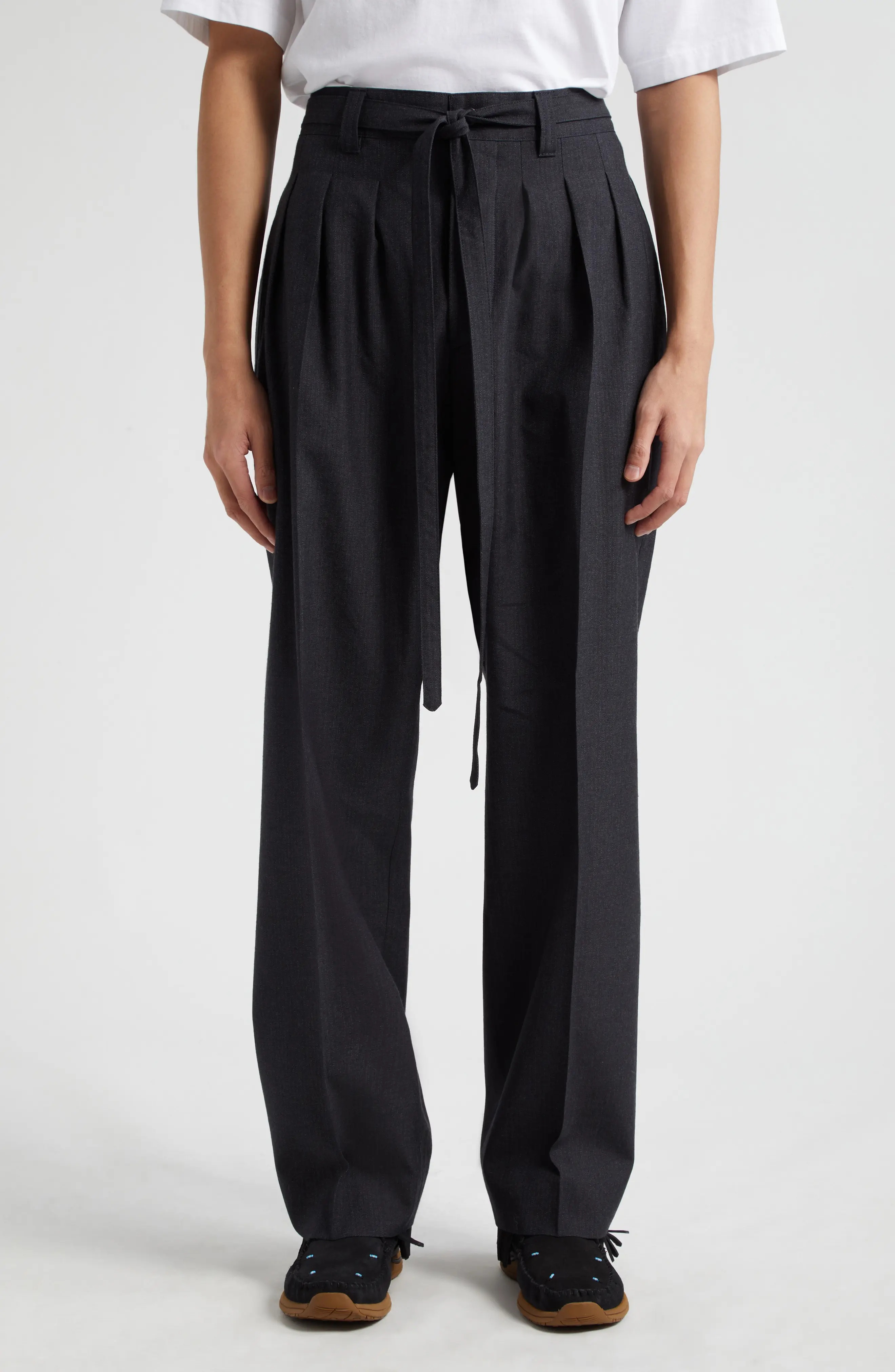 visvim Hakama Wool Blend Santome Pants | nordstrom | REVERSIBLE
