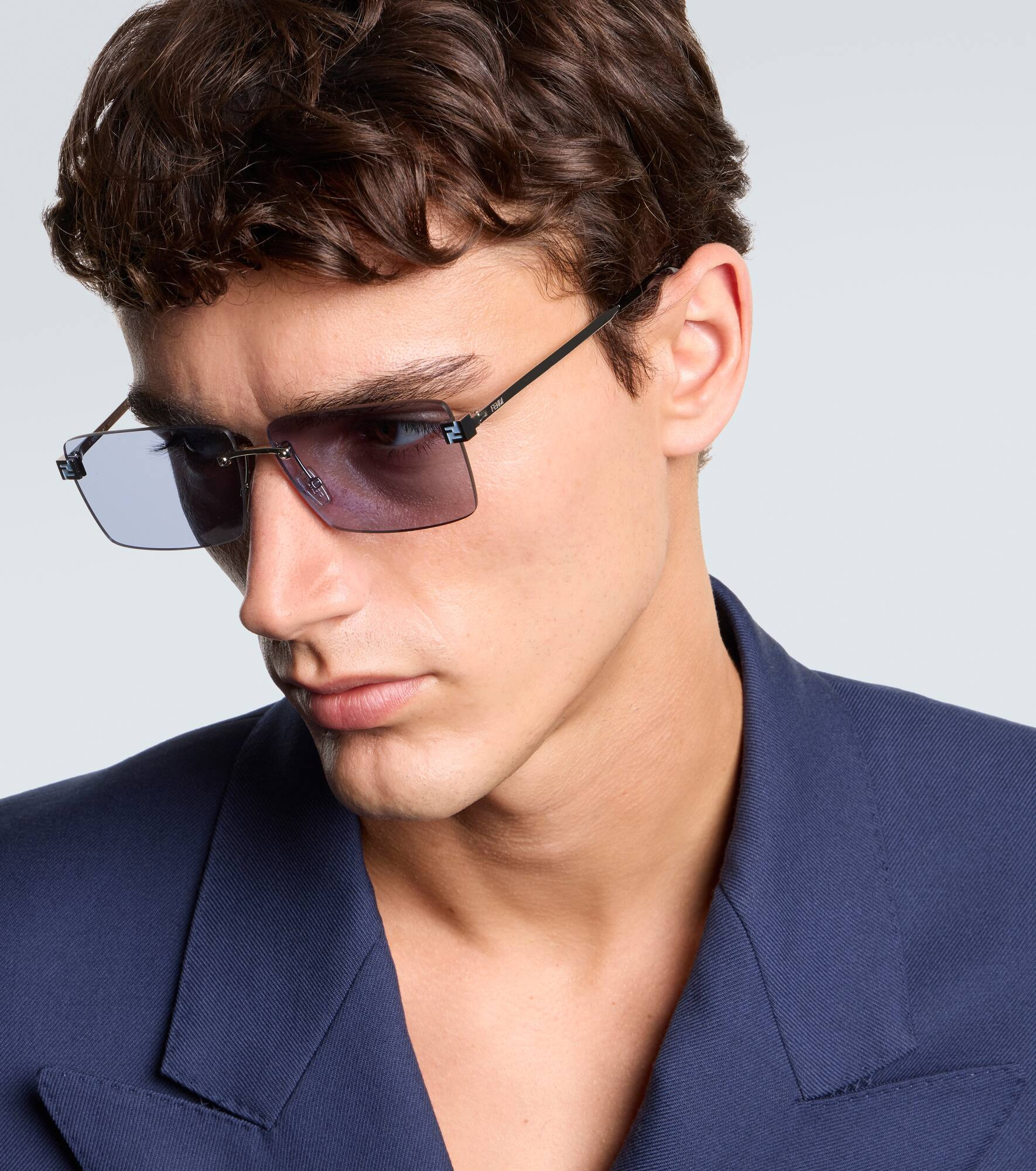Fendi Sky rectangular sunglasses - 2