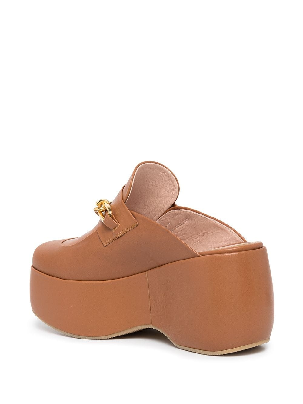 platform clog loafers - 3