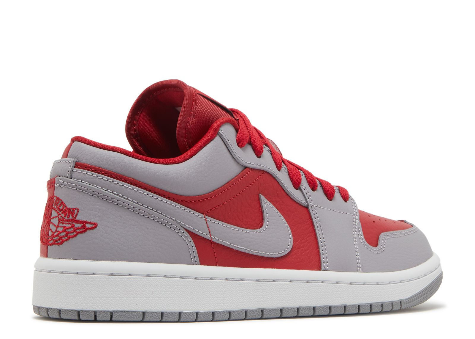 WMNS JORDAN 1 LOW SE 'SPLIT - GYM RED CEMENT GREY' - 3