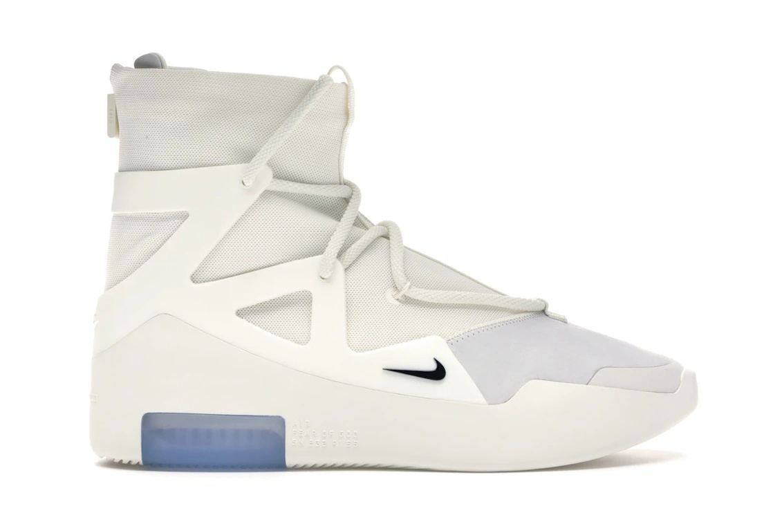 Nike Air Fear Of God 1 Sail Black - 1