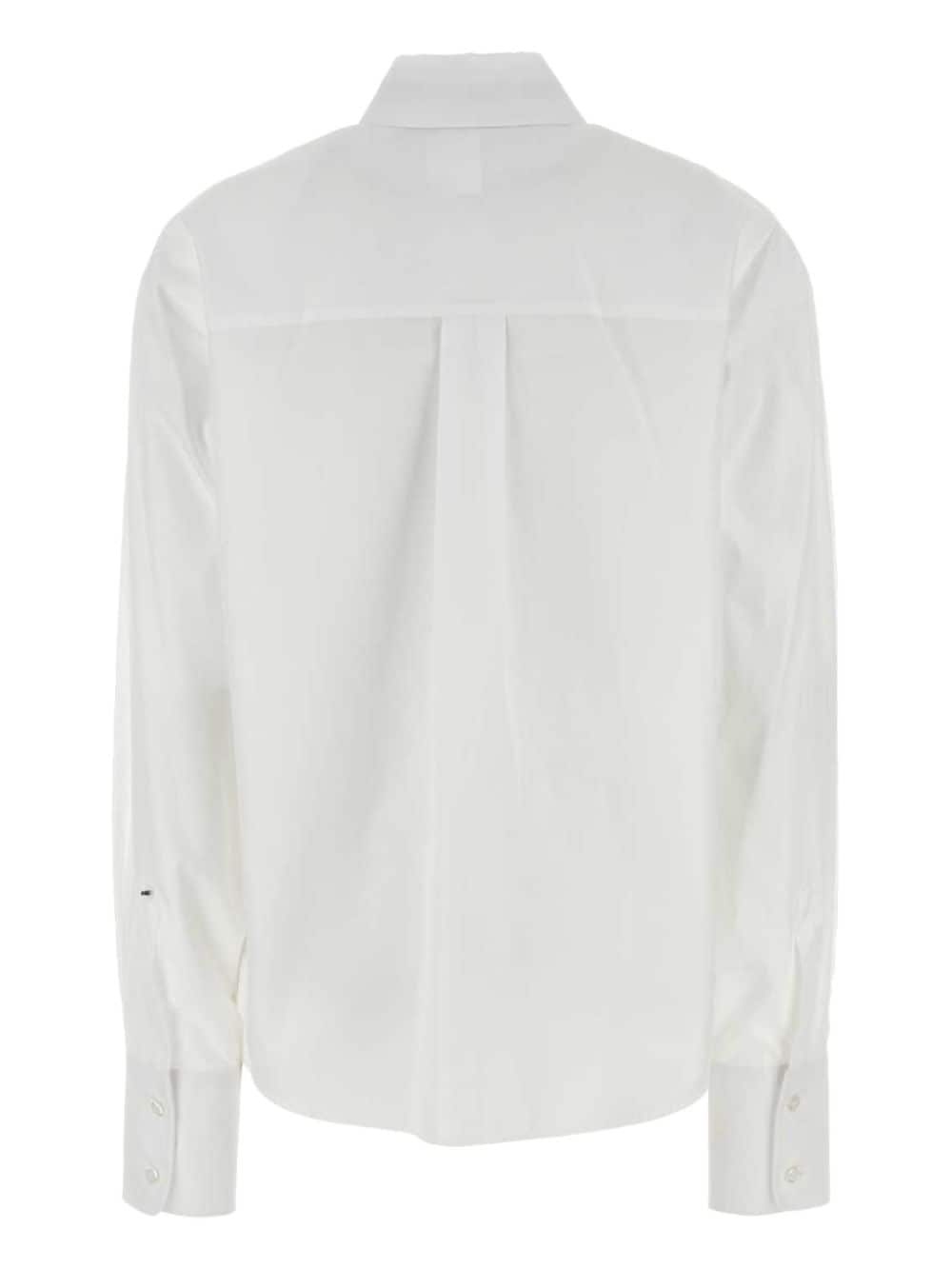 cotton poplin shirt - 2