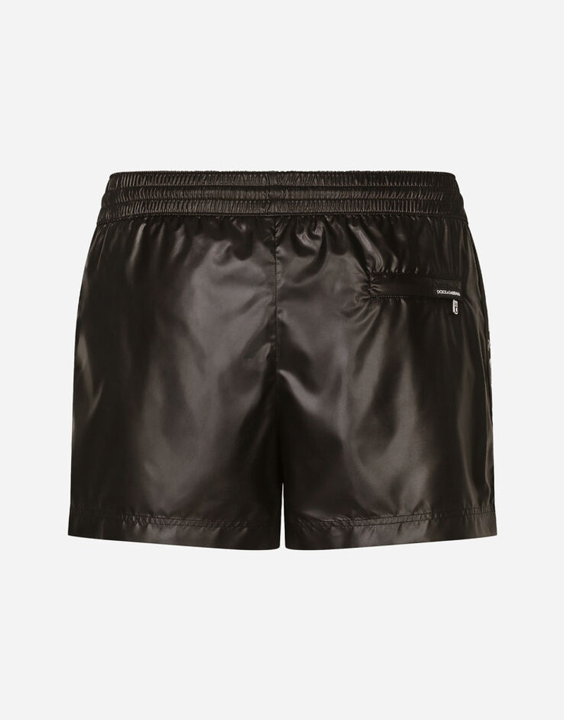 Dolce & Gabbana Short swim trunks with branded band outlook