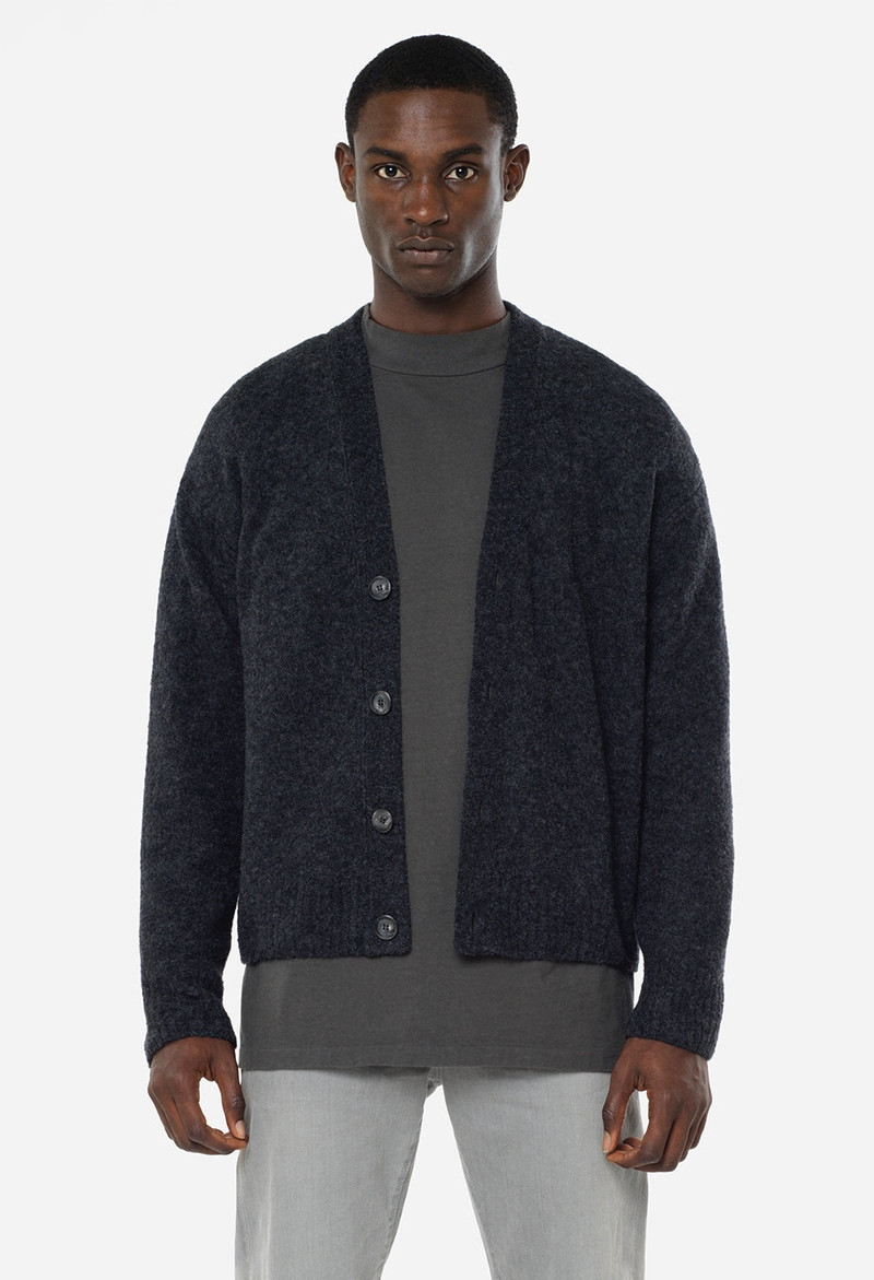 WOOL POWDER KNIT CARDIGAN 2