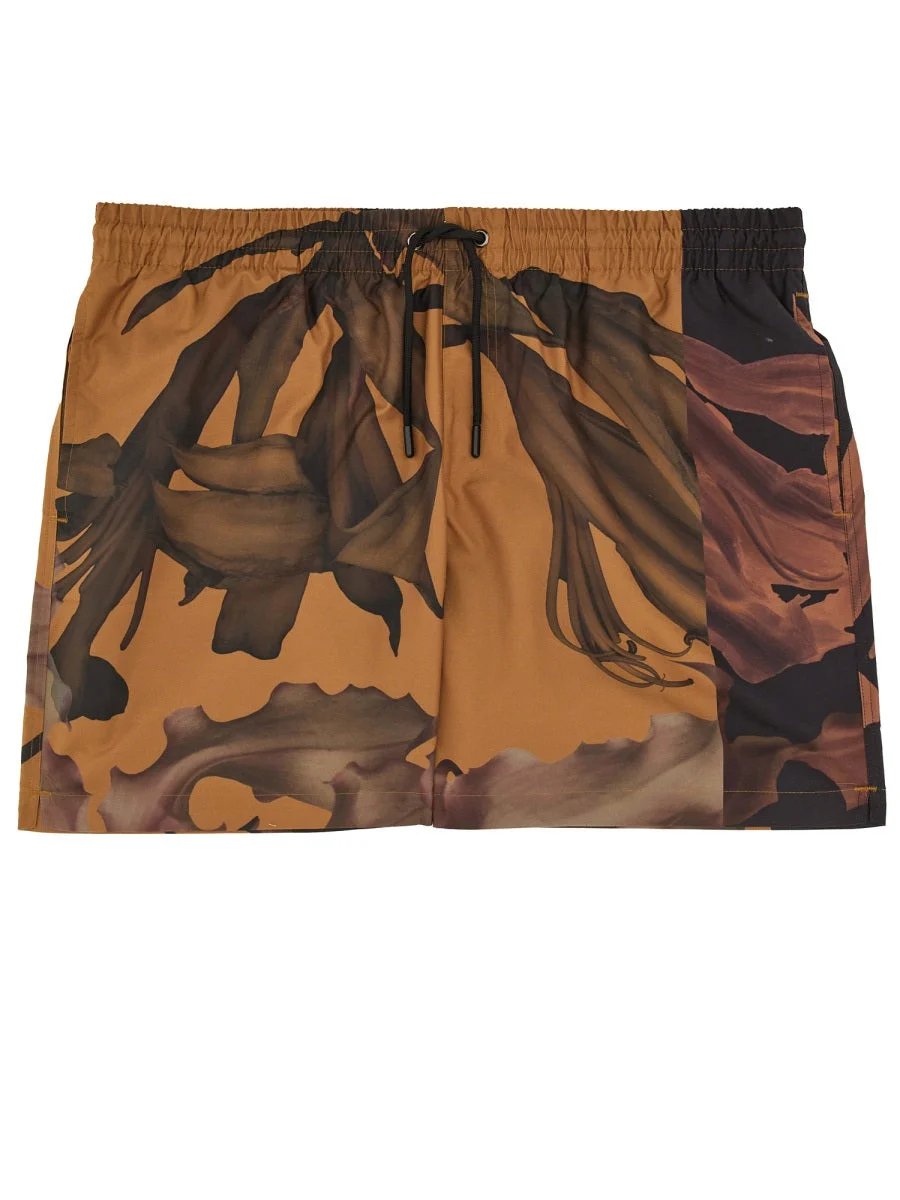 Dries Van Noten Men Printed Swimsuit - 1