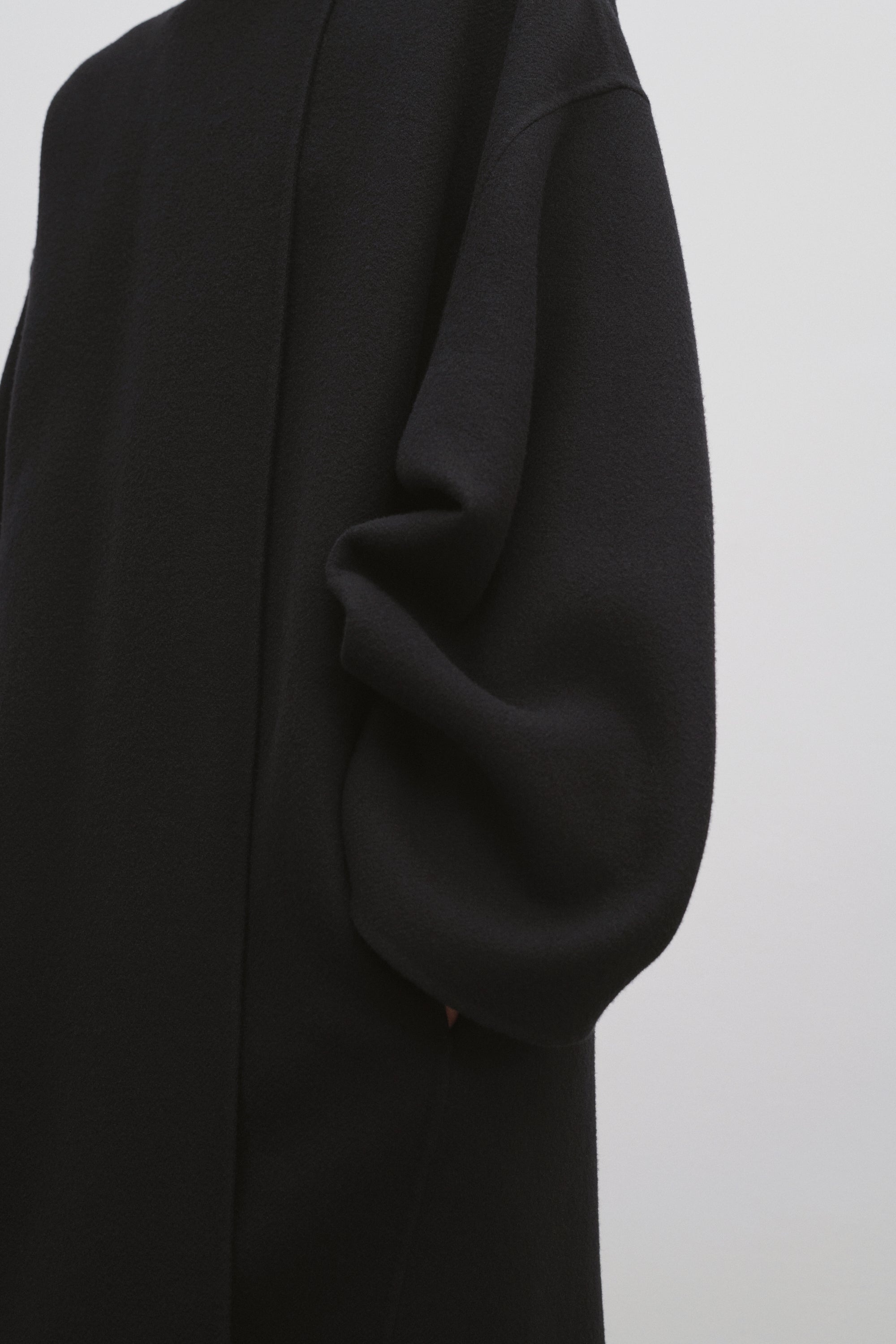Metina Coat in Virgin Wool and Nylon - 6
