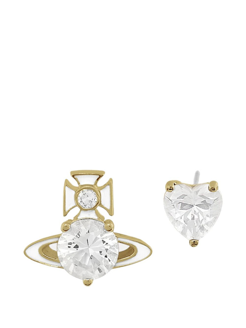 Millie heart earrings 1