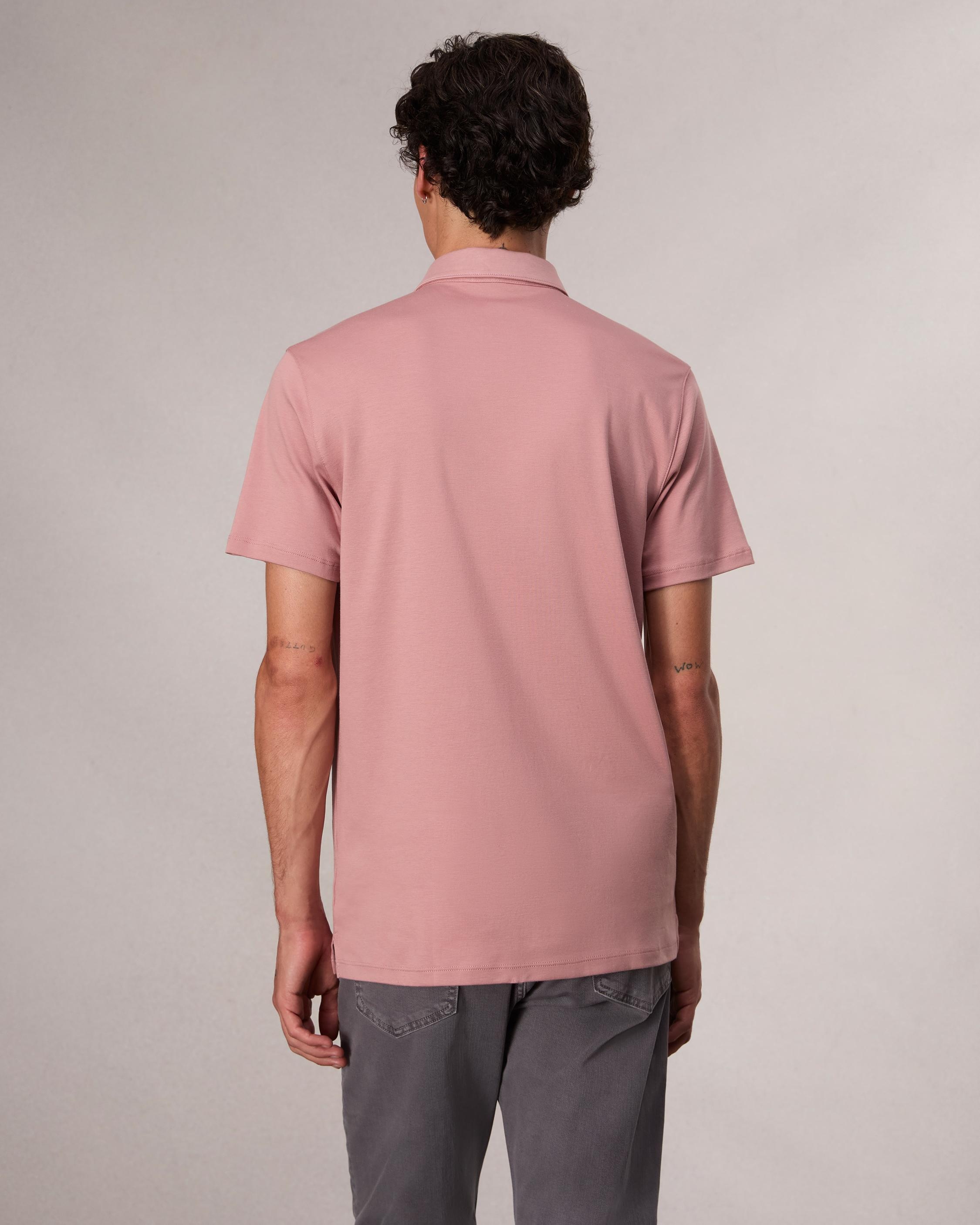 Pima Cotton Polo Shirt - 5
