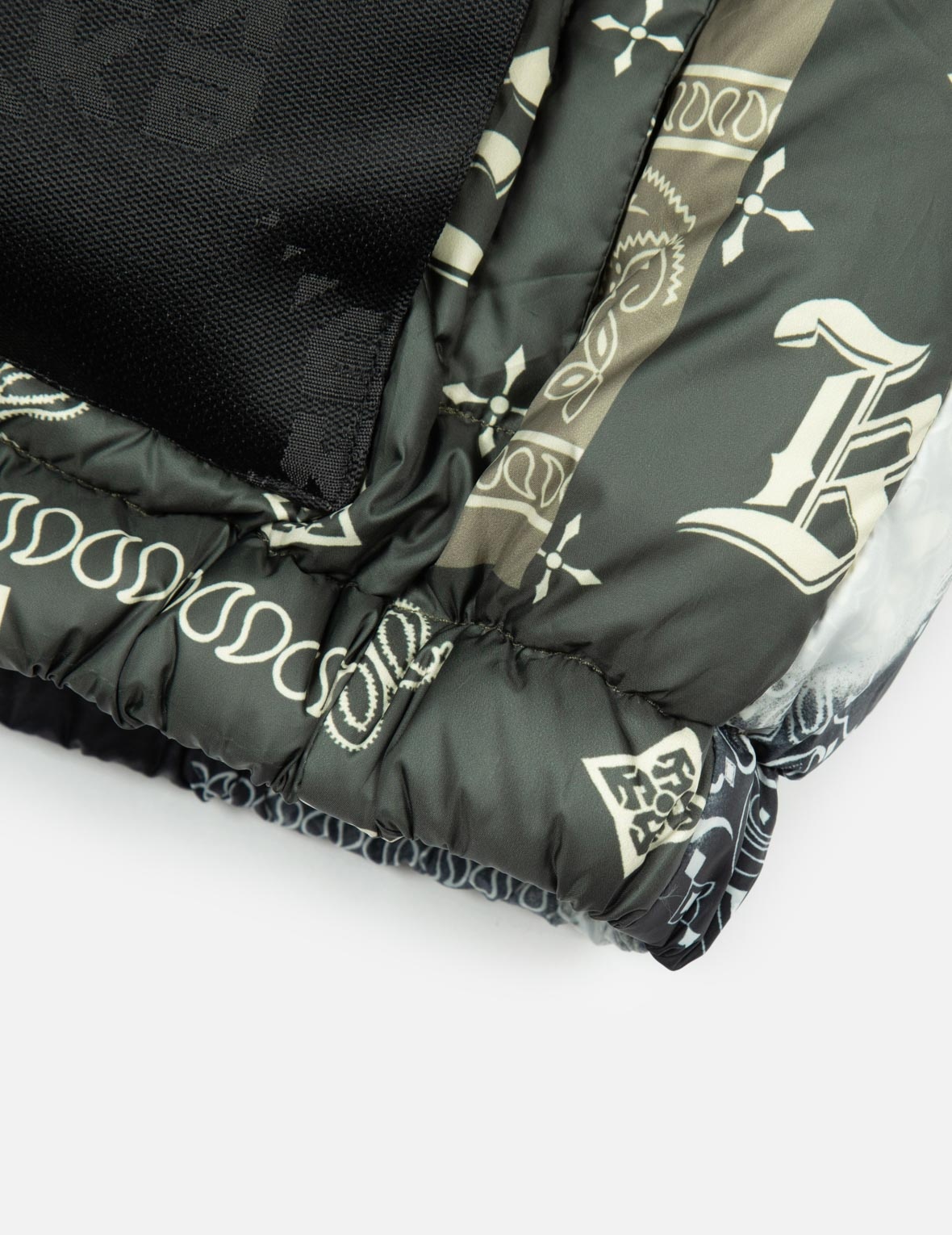 嚗赴lti Pattern with 3D Logo Embroidery Relax Fit Down Jacket - 10