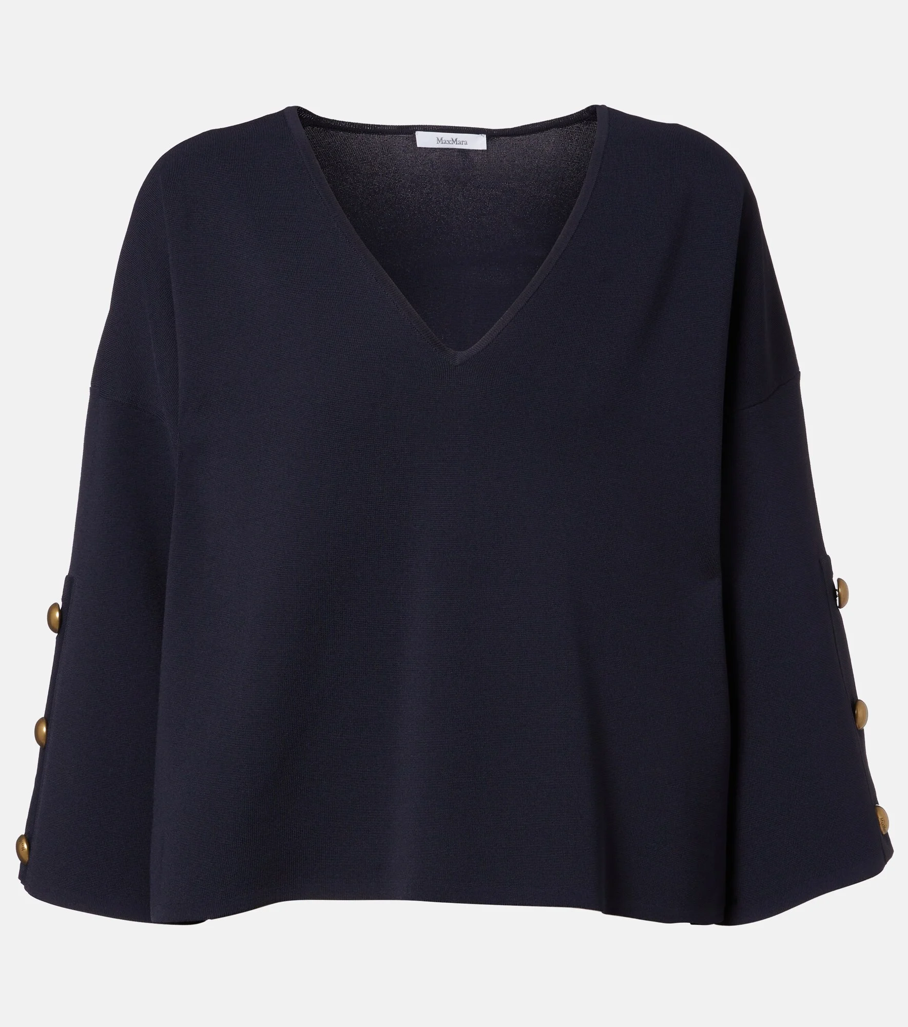 Embellished crêpe top - 1