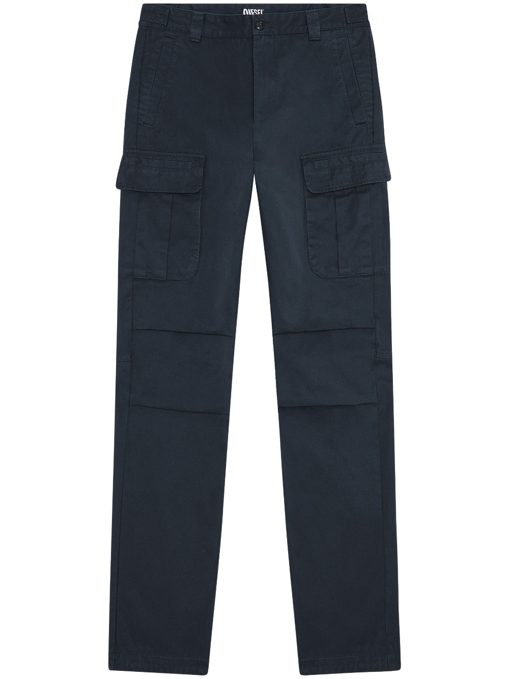 logo-embroidered cargo-trousers - 1
