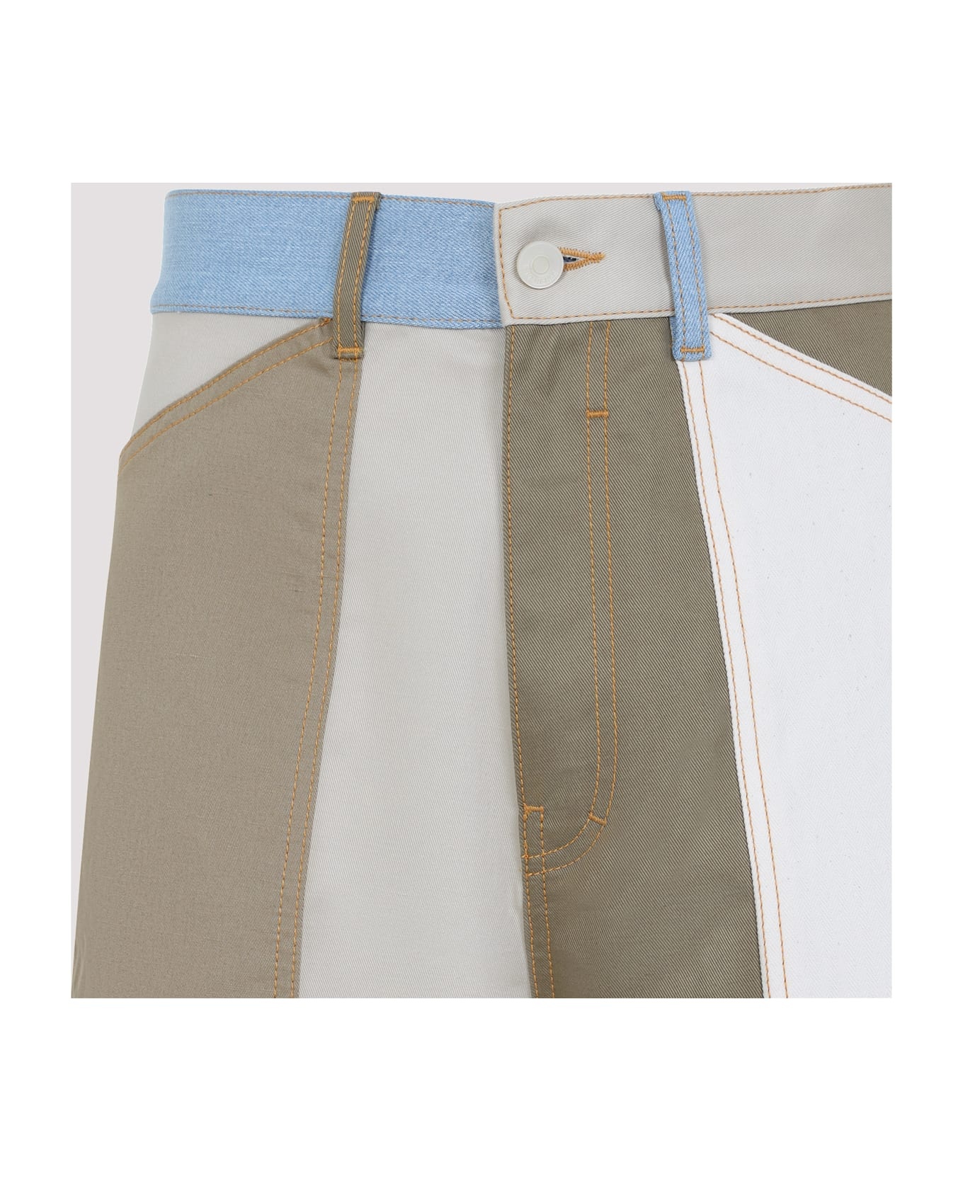 Relaxed Fit Denim Pants - 5