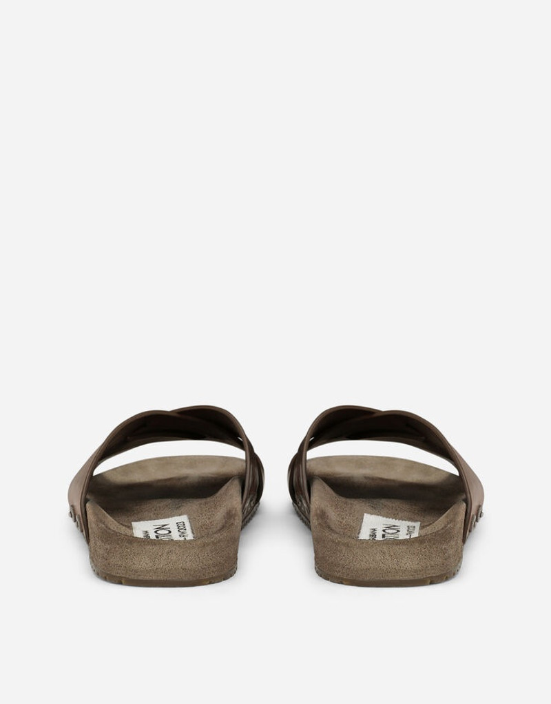 Dolce & Gabbana Calfskin sliders outlook