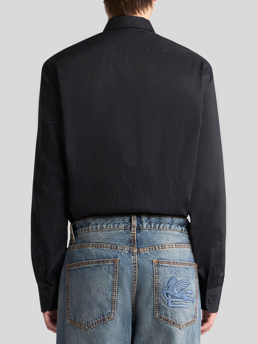 COTTON JACQUARD SHIRT - 4