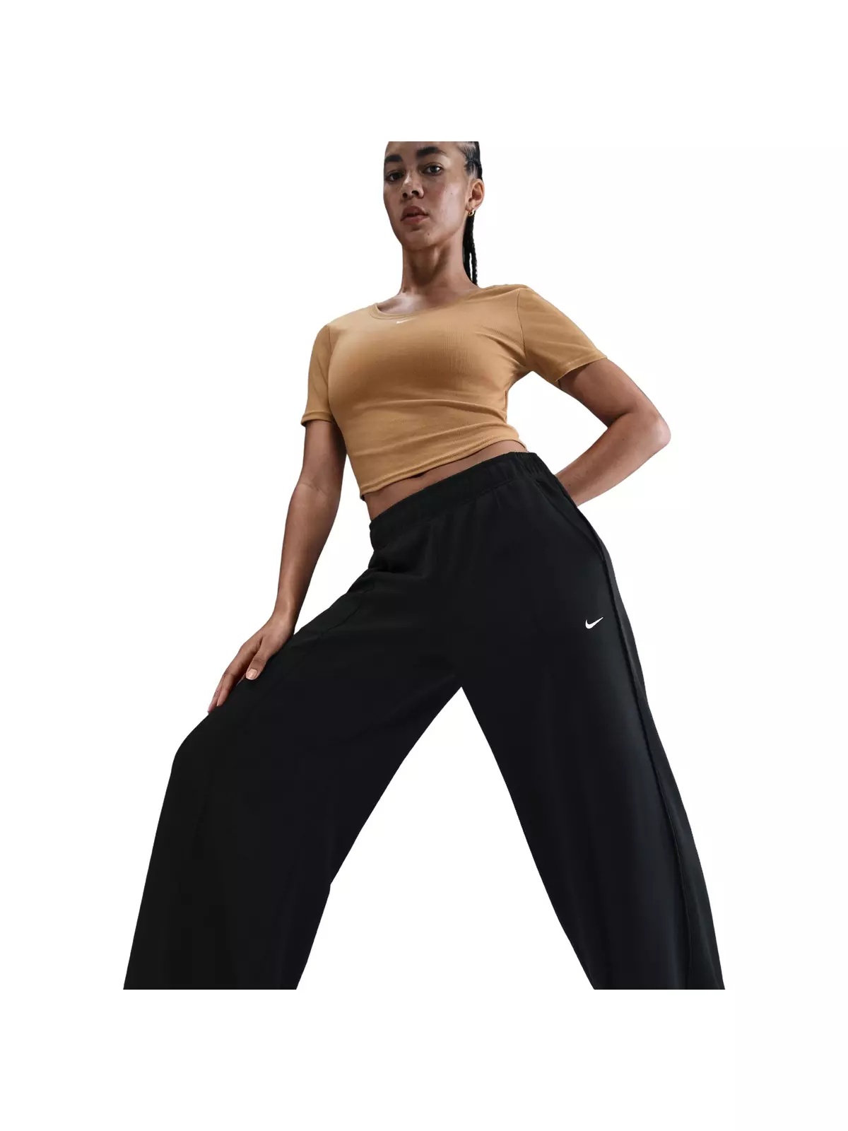 Women's Sportswear Mid-Rise Wide-Leg Track Pants - 5