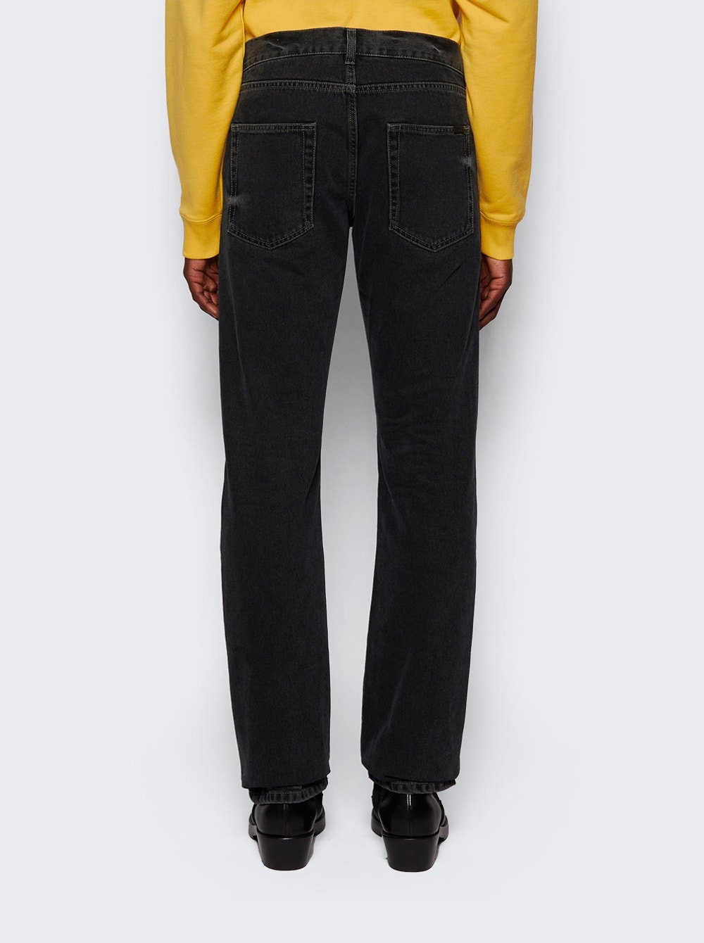 Slim Fit Jeans Dark Blue-black - 5