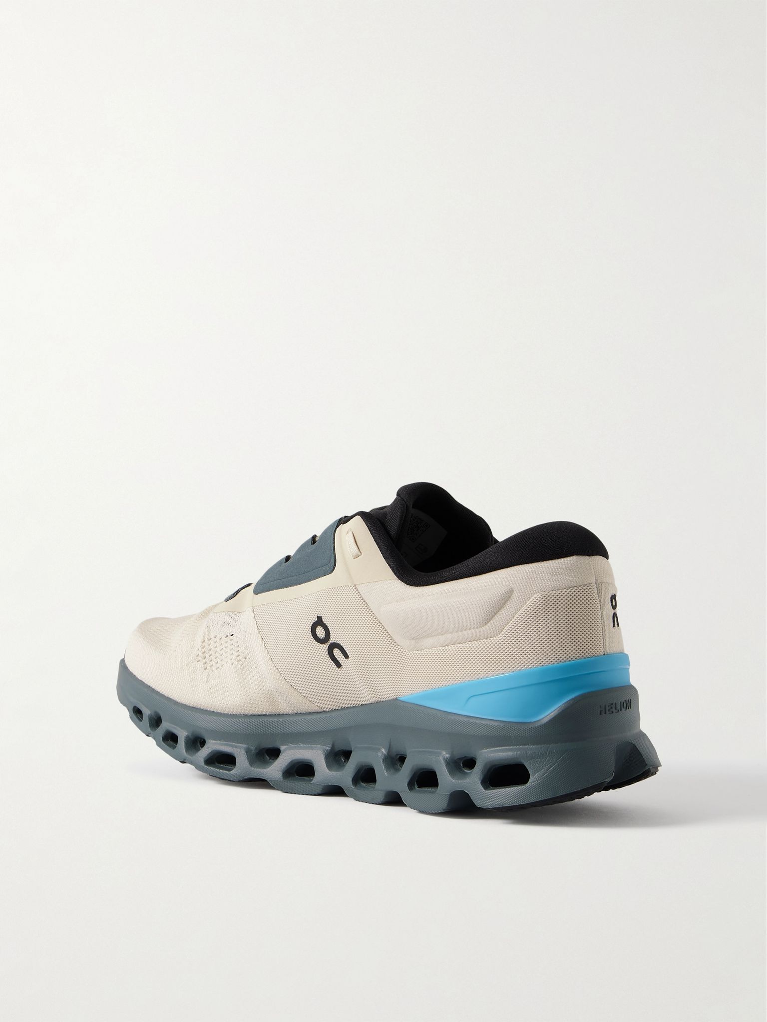 Cloudstratus 3 Rubber-Trimmed Mesh Running Sneakers Gray - 4