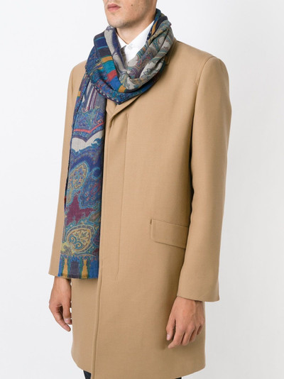 Etro floral paisley print scarf outlook