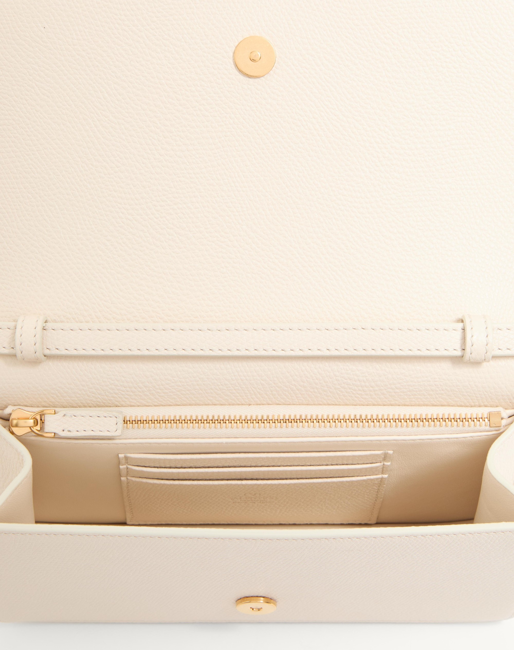 VLOGO SIGNATURE MINI SHOULDER BAG IN GRAINY CALFSKIN - 5