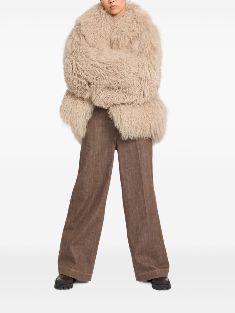 Yves Salomon shearling jacket outlook