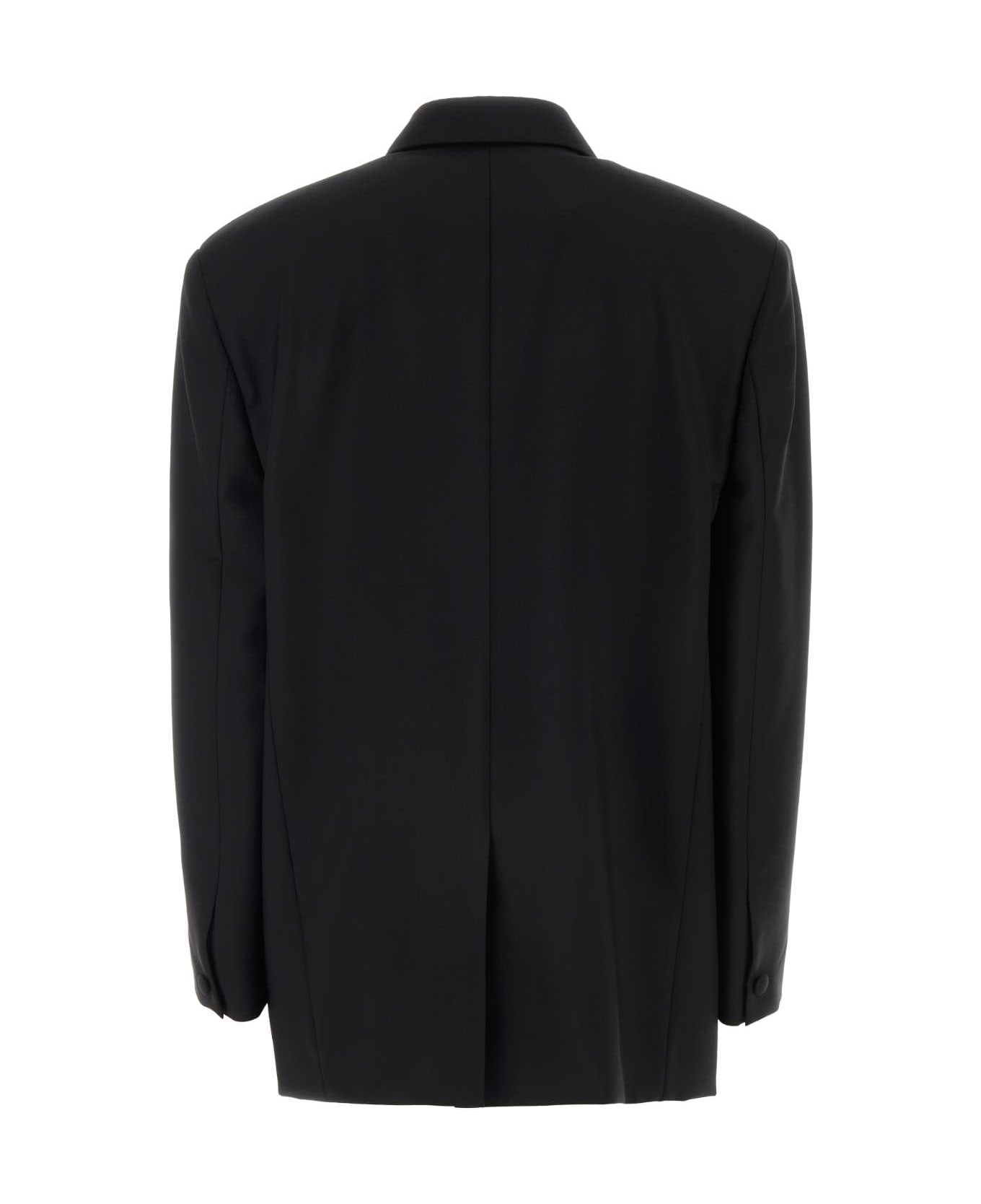 ジャケット GIVENCHY Black Wool Blend Oversize Blazer Givenchy Black Wool Blend Oversize Blazer | italist | REVERSIBLE