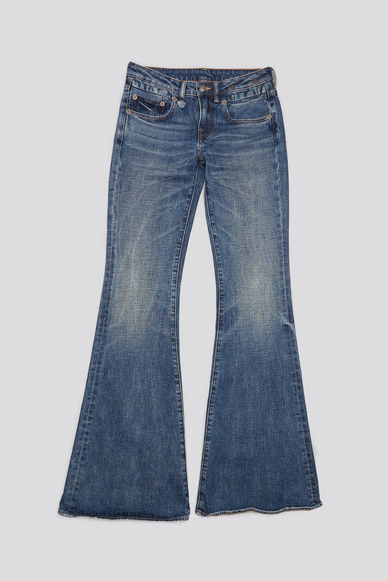 OVERFLOW BOY FLARE - MIRE BLUE STRETCH - 4