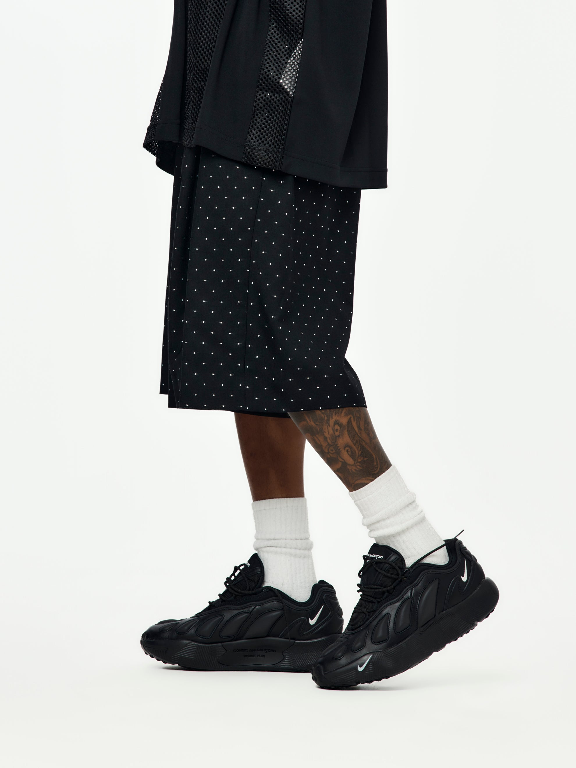 COMME DES GARÇONS HOMME PLUS SHORTS (BLACK) - 2
