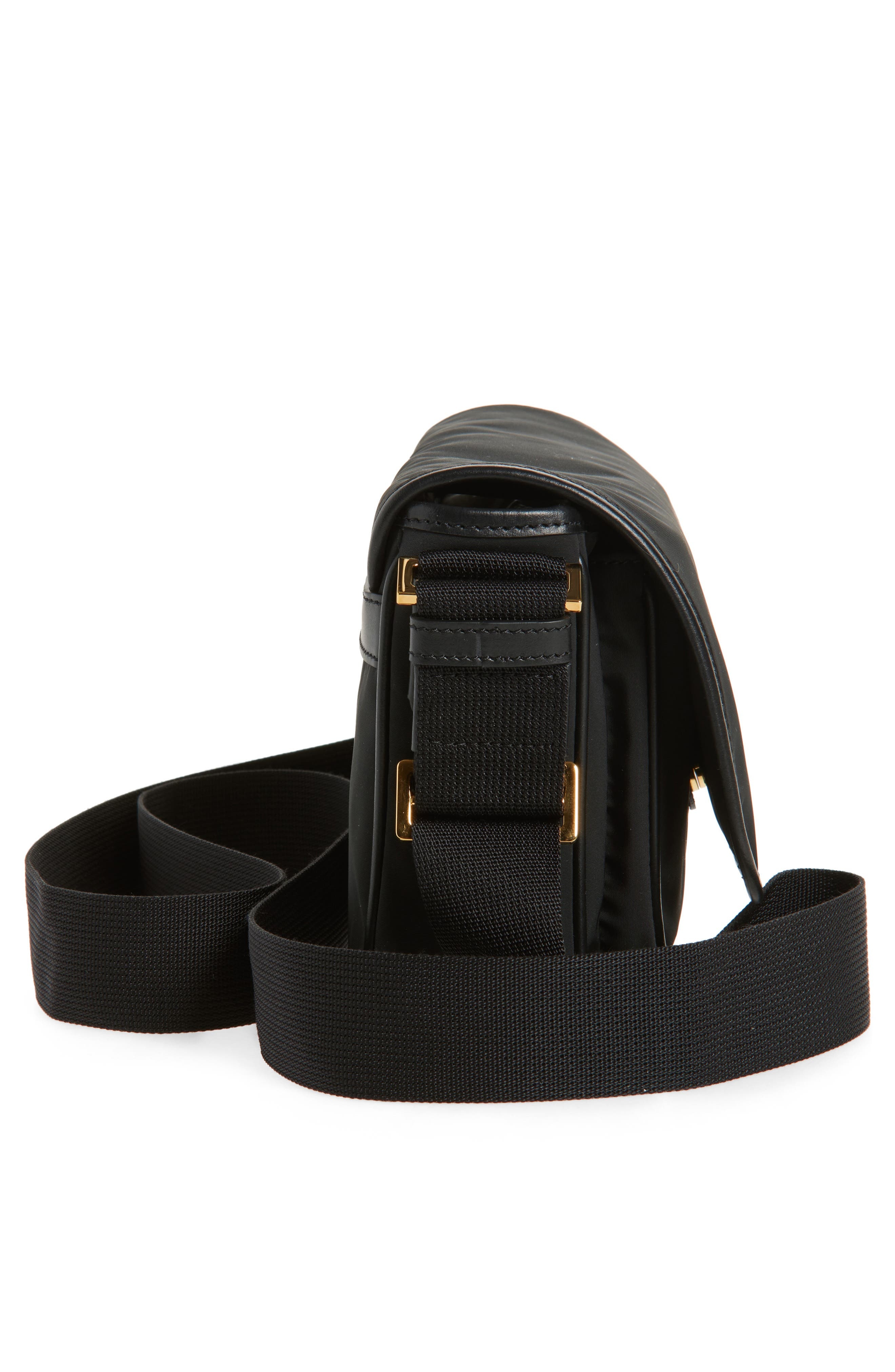 TOM FORD Recycled Nylon Messenger Bag in 1N001 Black at Nordstrom - 5