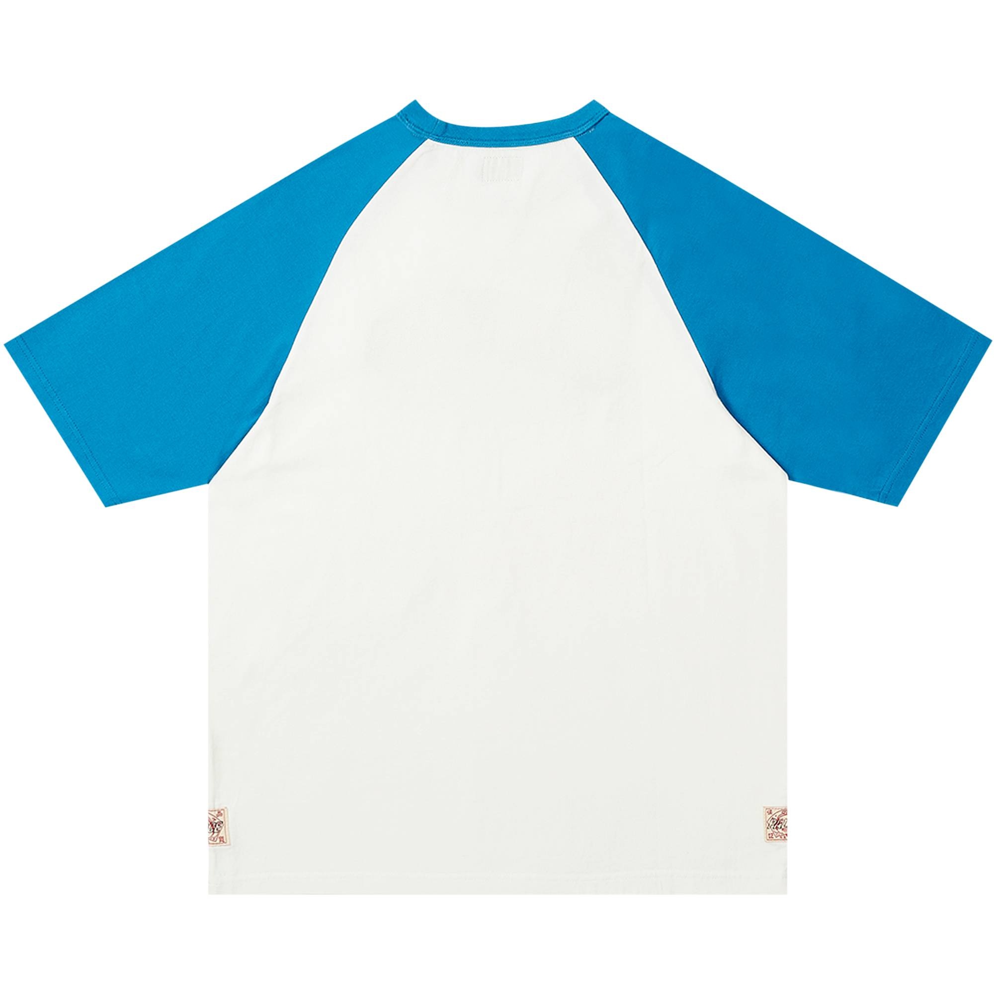 Palace x Evisu Seagull Raglan T-Shirt 'Off White' - 2