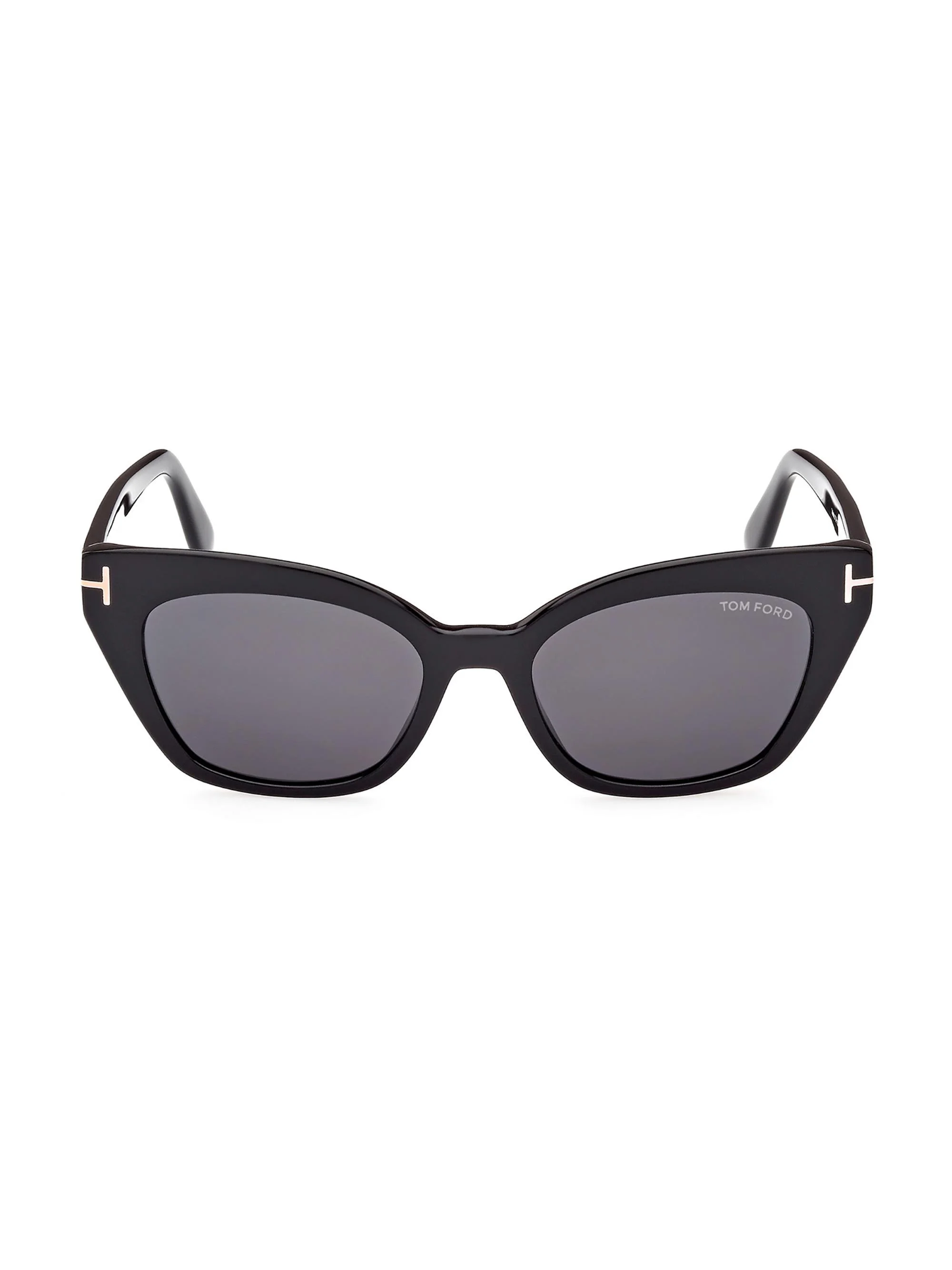 Women's Juliette 52MM Cat-Eye Sunglasses - Black Black - 1