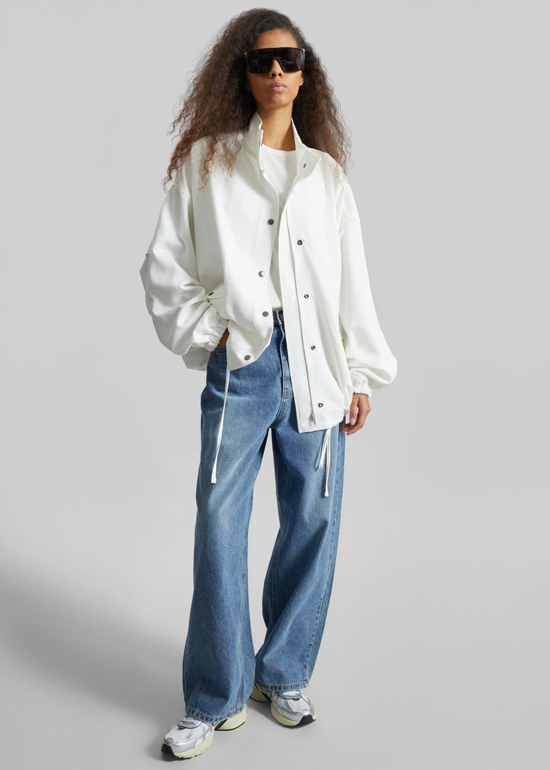 Bellona Blouson Jacket - White 3