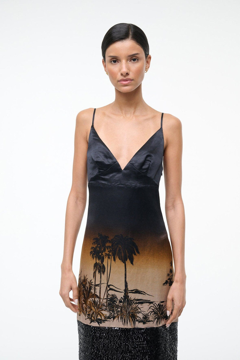 STAUD STAUD NALU DRESS CALIFORNIA NIGHTS outlook