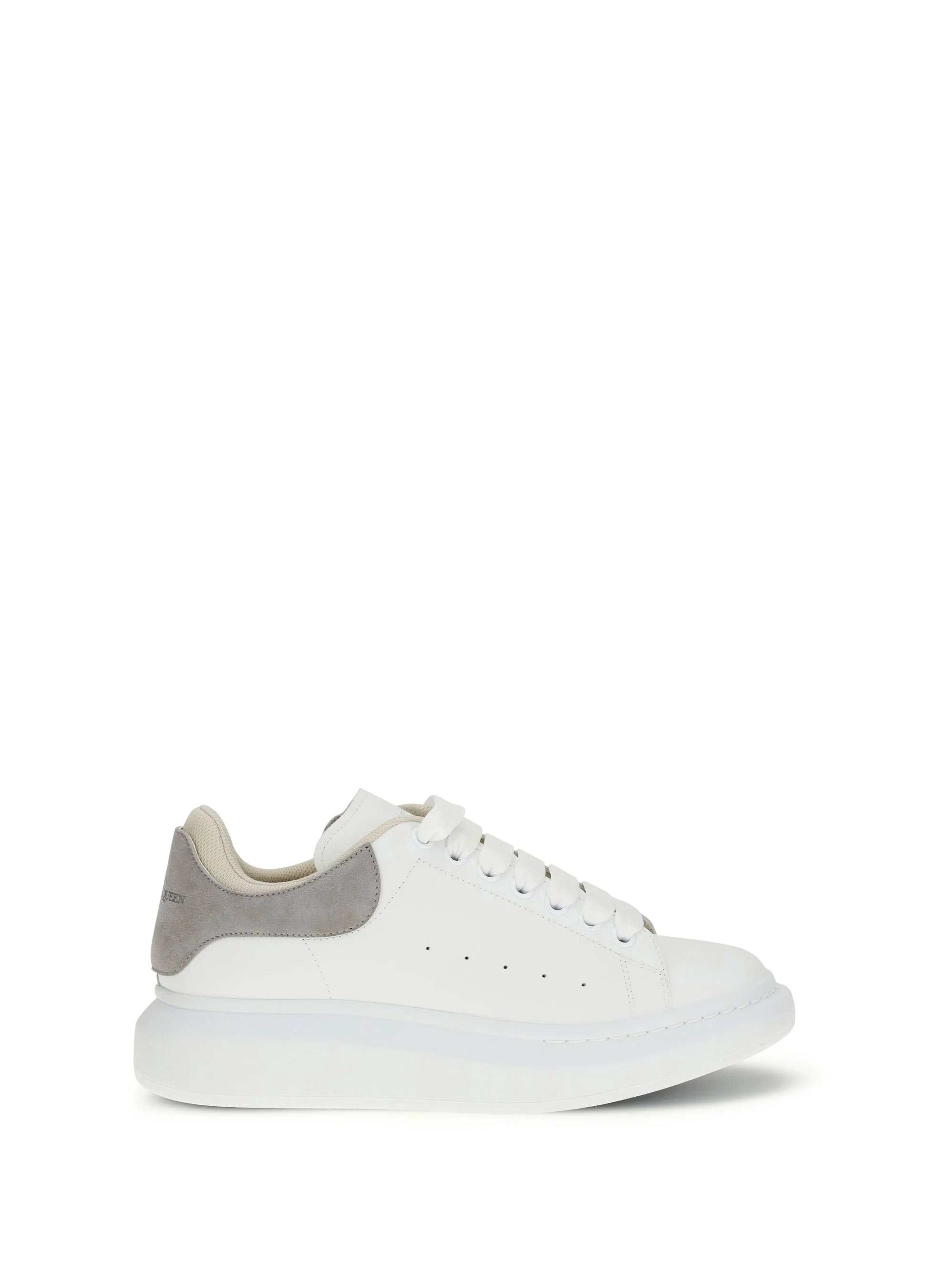 Alexander Mcqueen Oversized Sneakers With Suede Heel Tab - 1