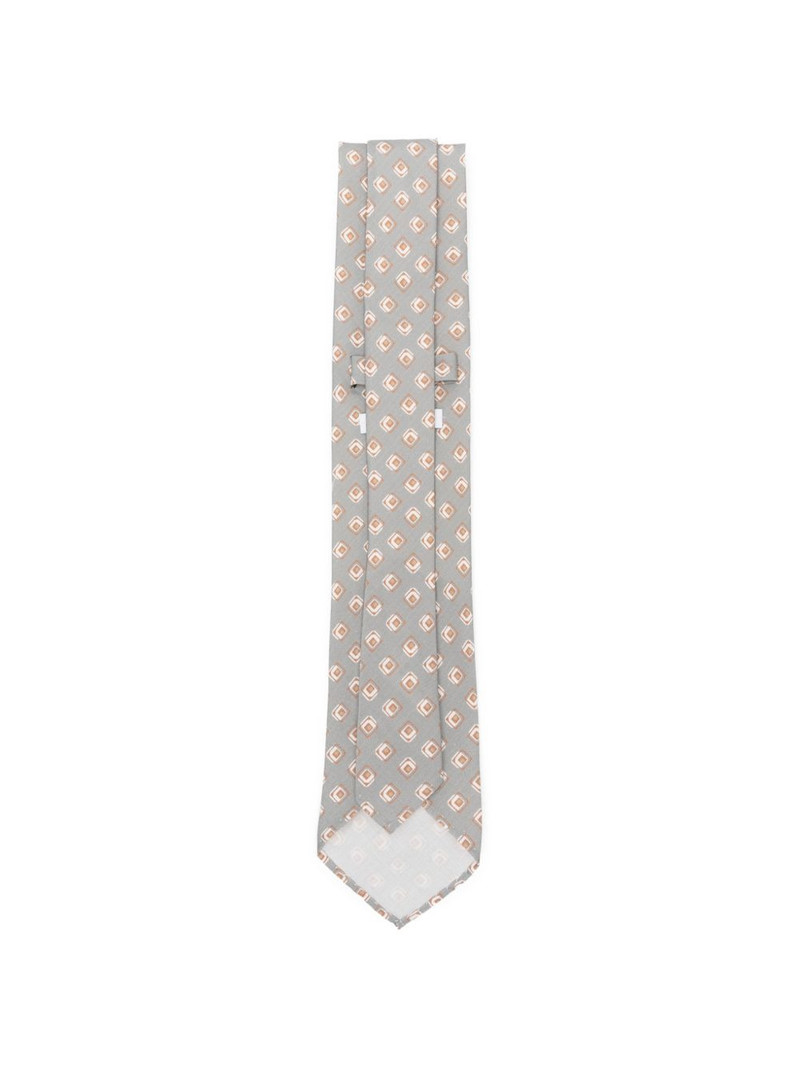 LARDINI patterned tie outlook
