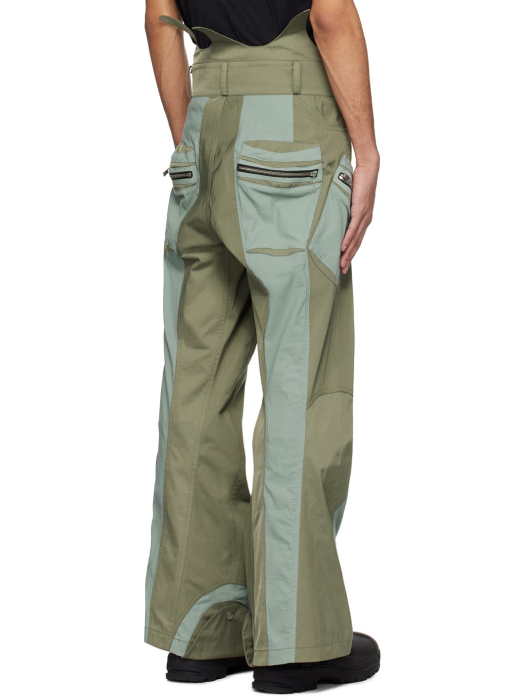 Green Scarab Cargo Pants - 3