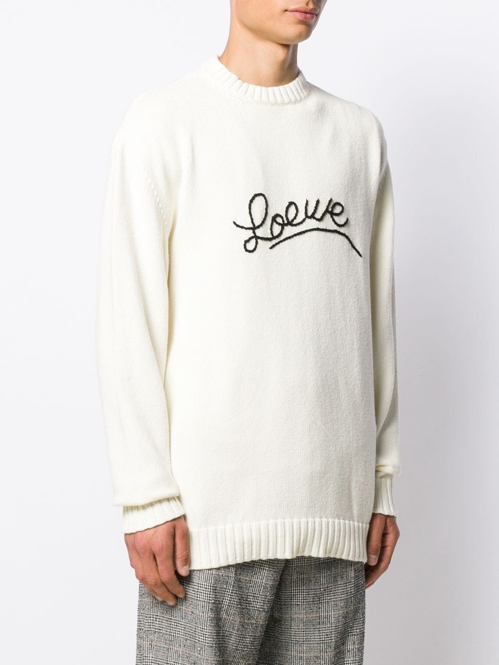 embroidered logo jumper - 3