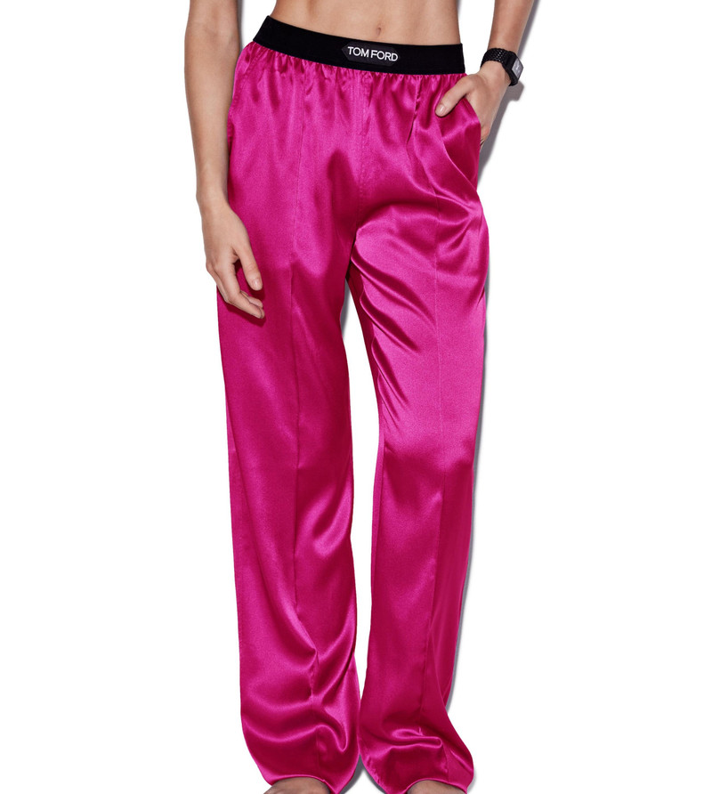 TOM FORD STRETCH SILK SATIN PJ PANTS outlook